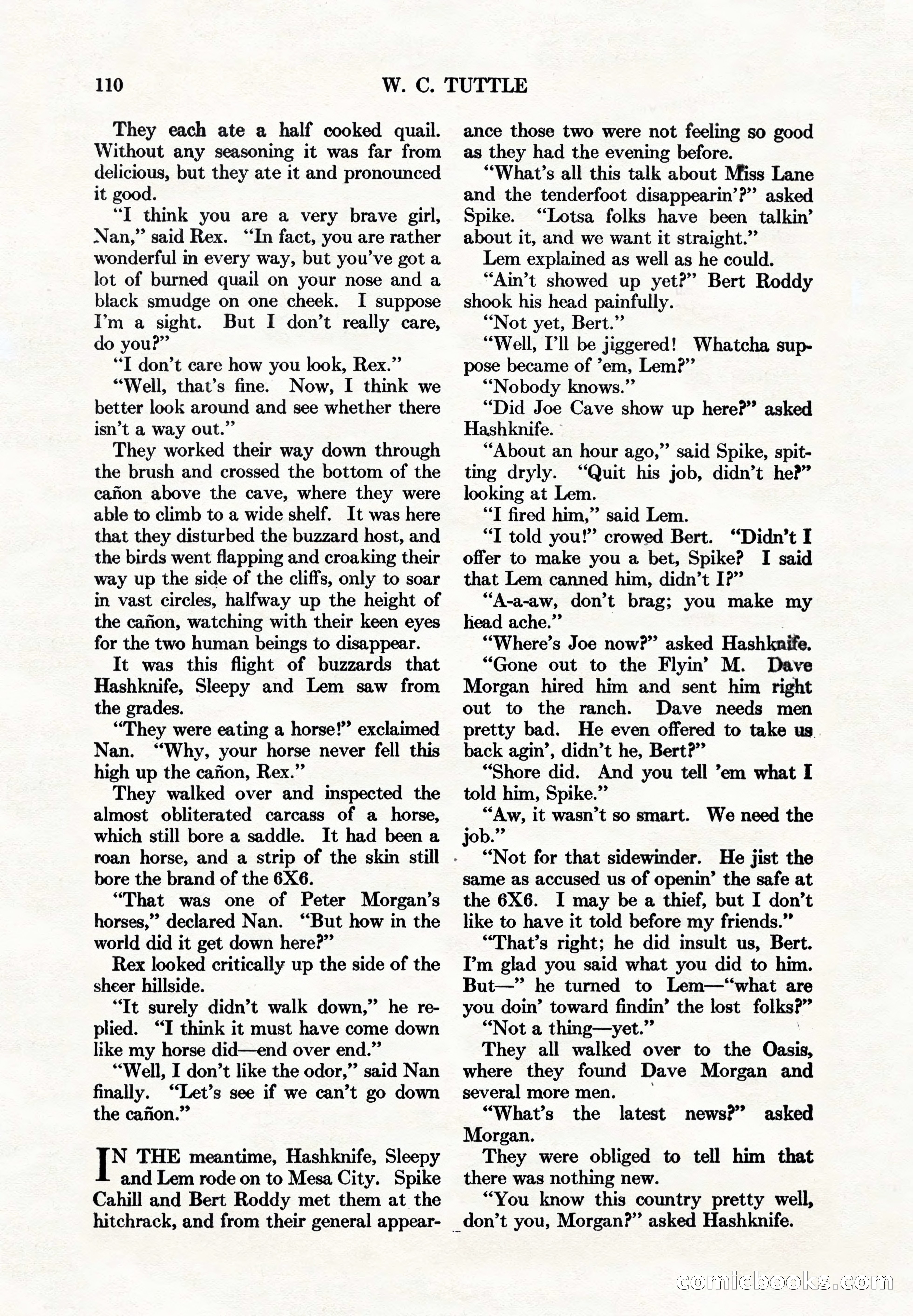 Adventure Magazine, May 1, 1928 — page 122 of 206