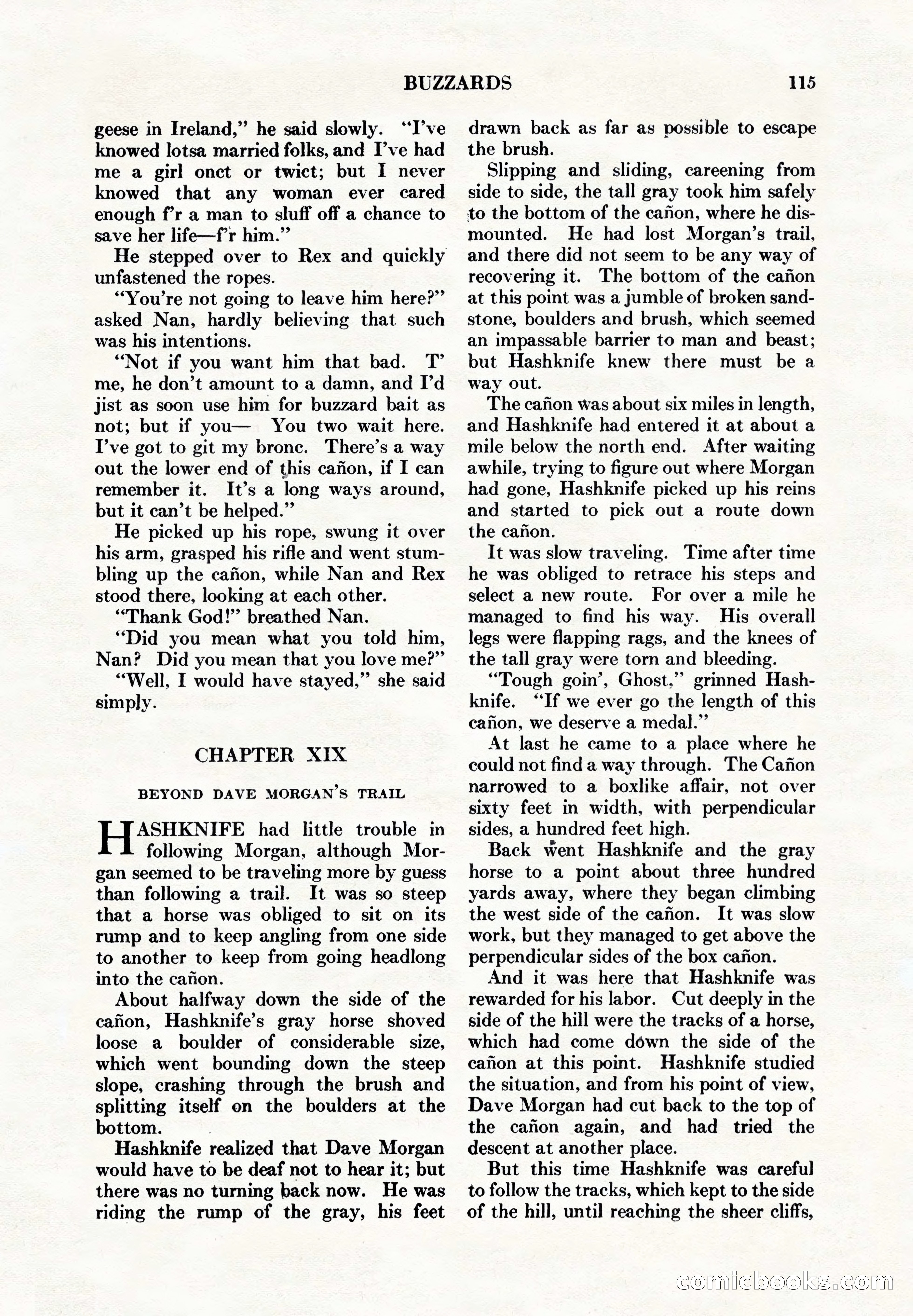 Adventure Magazine, May 1, 1928 — page 127 of 206