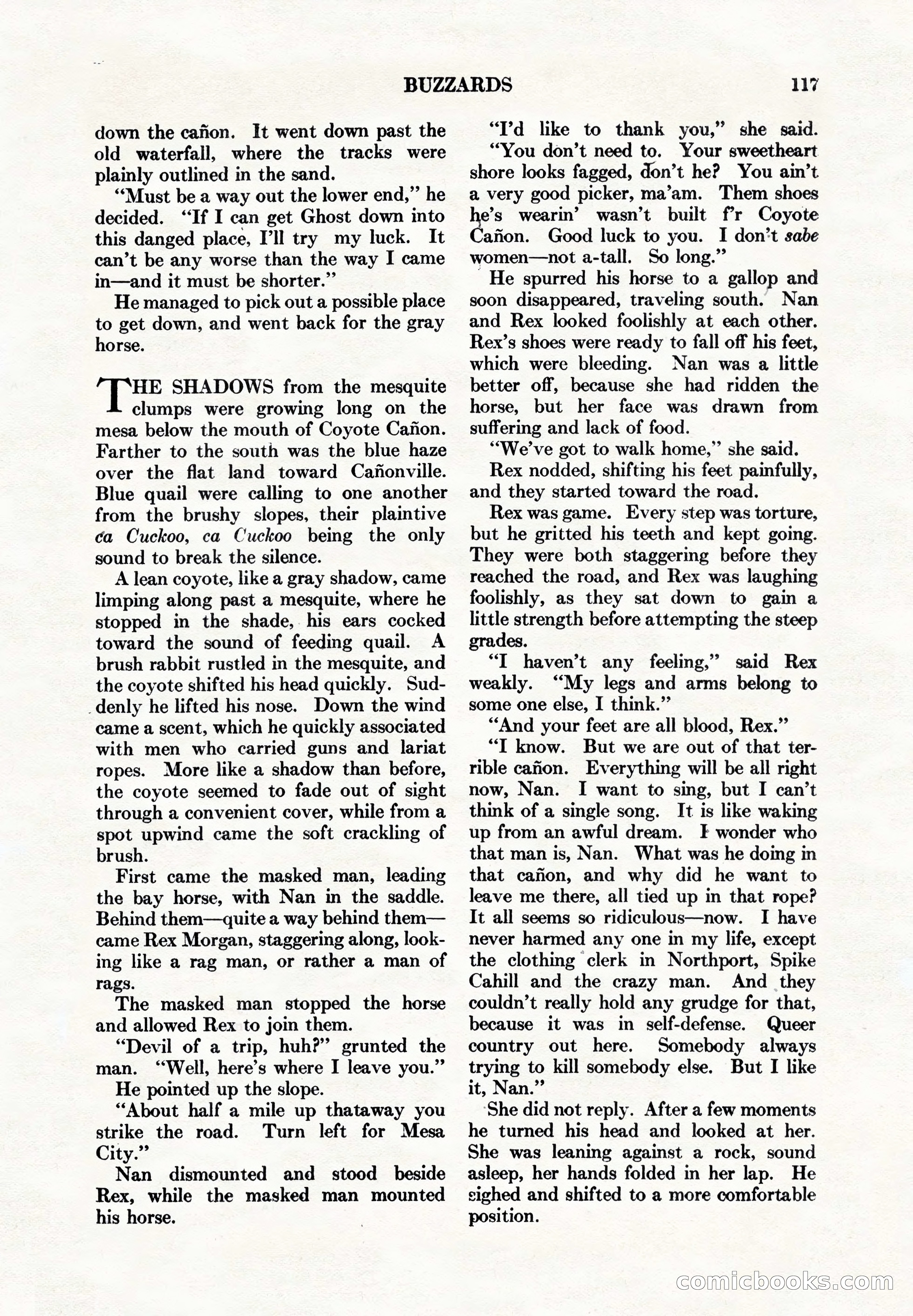 Adventure Magazine, May 1, 1928 — page 129 of 206