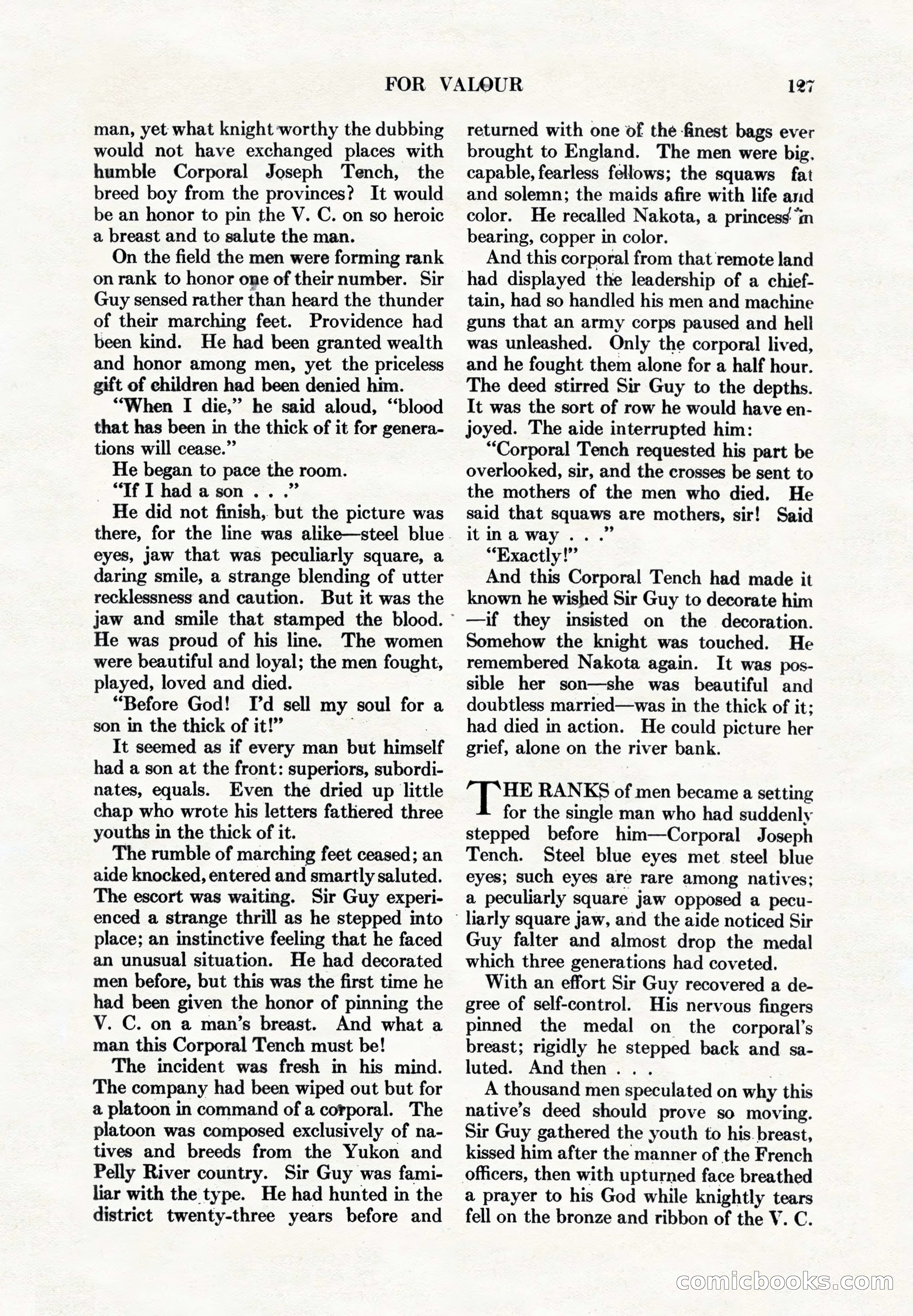 Adventure Magazine, May 1, 1928 — page 139 of 206