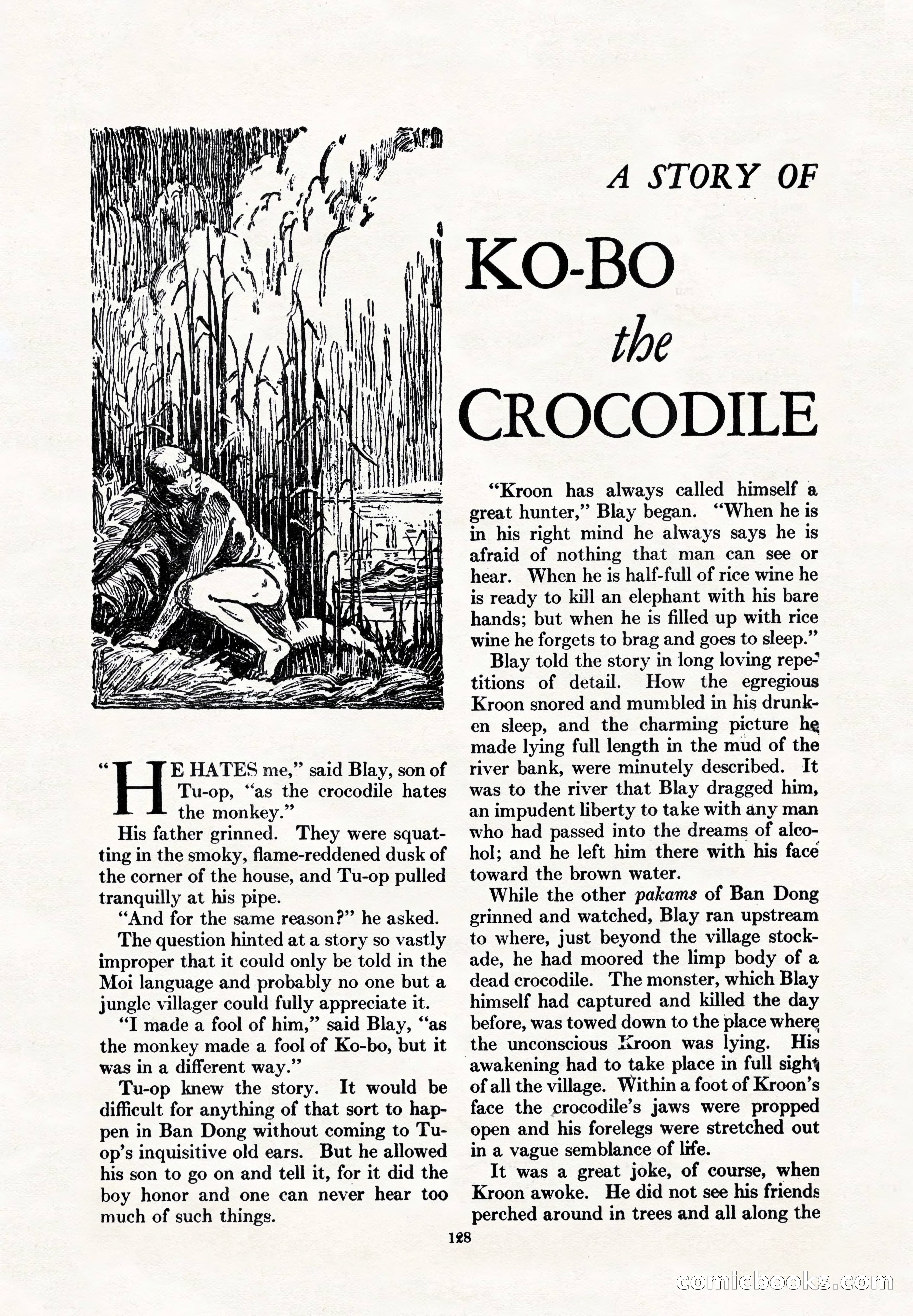 Adventure Magazine, May 1, 1928 — page 140 of 206
