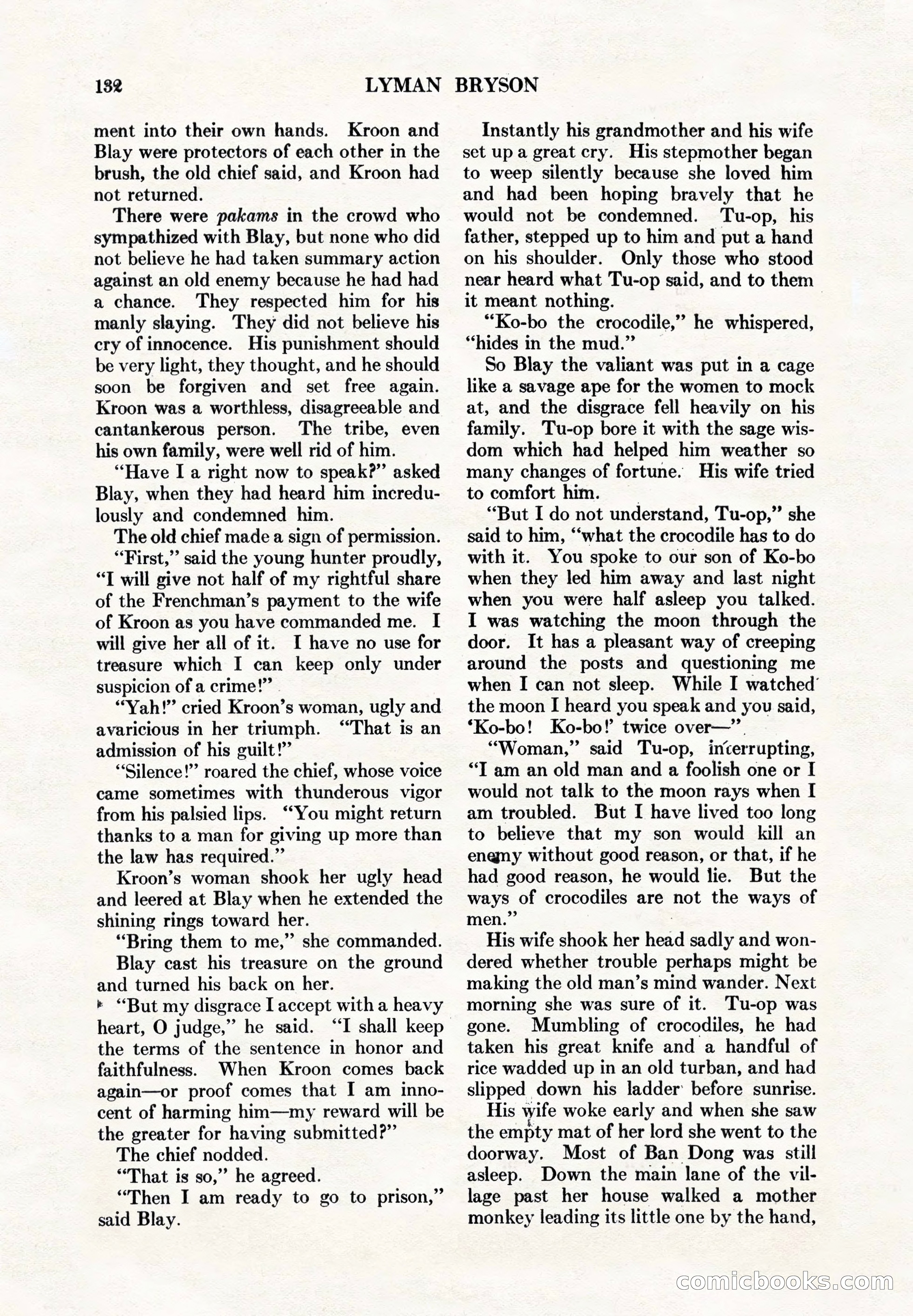 Adventure Magazine, May 1, 1928 — page 144 of 206