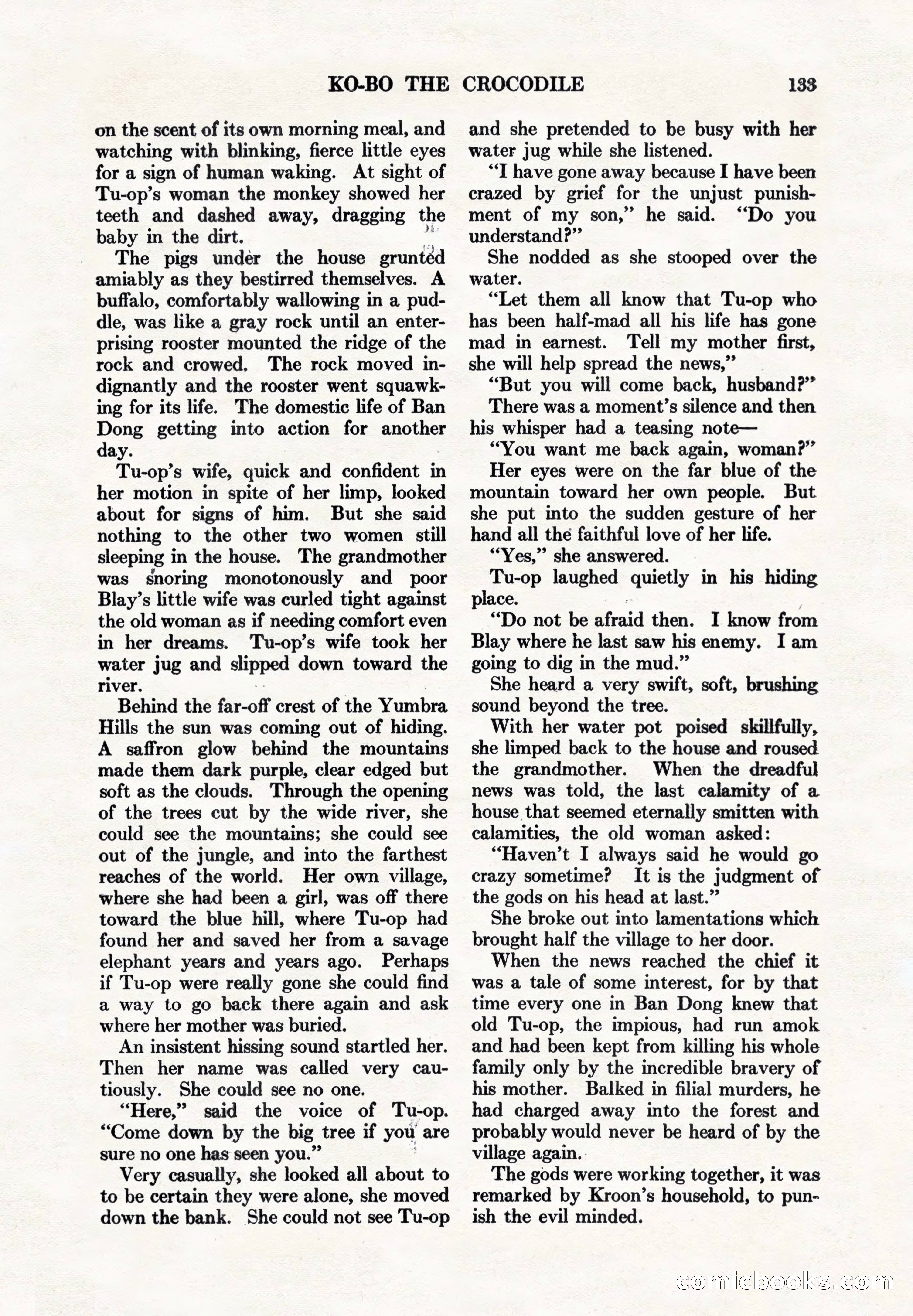 Adventure Magazine, May 1, 1928 — page 145 of 206