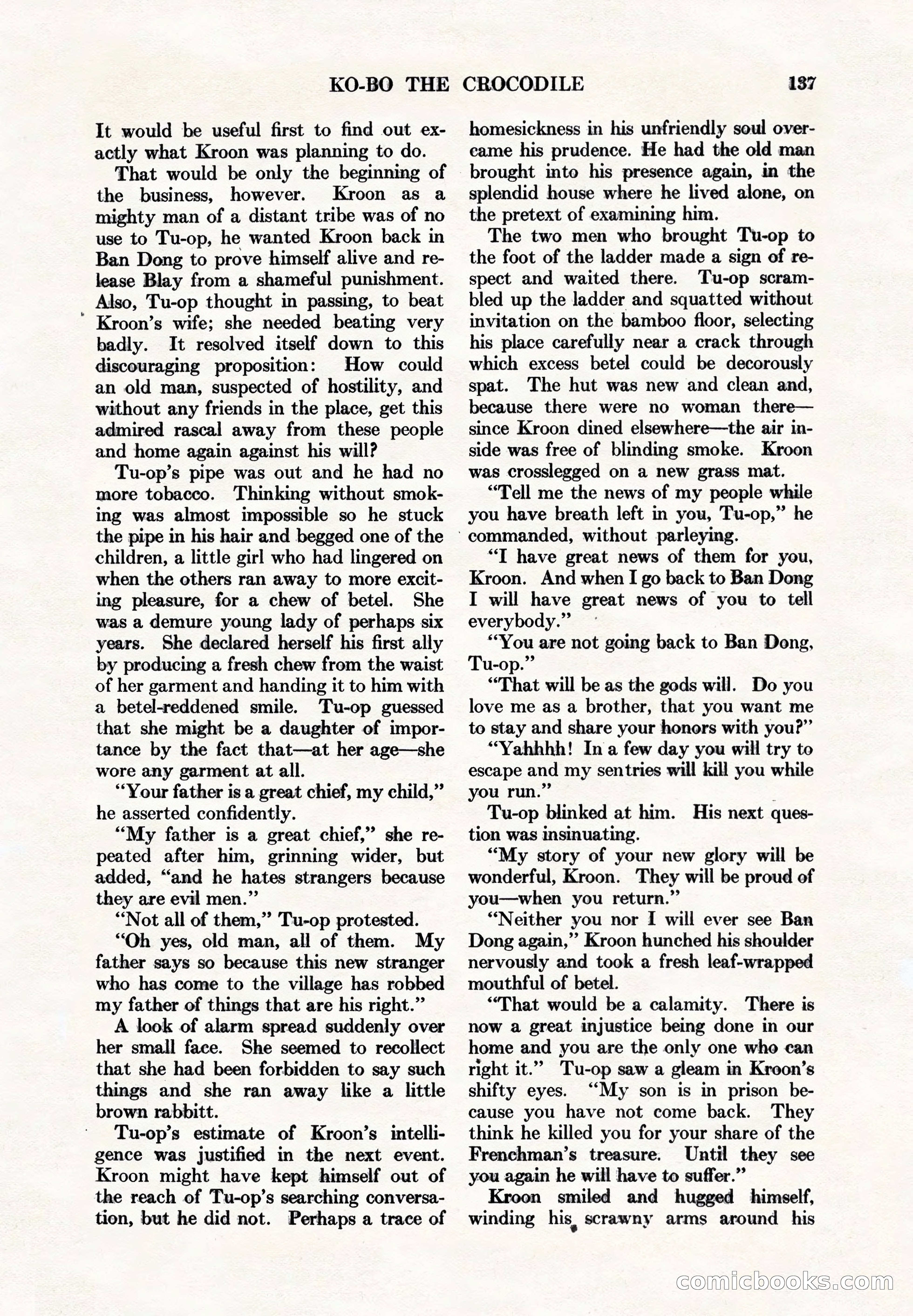 Adventure Magazine, May 1, 1928 — page 149 of 206