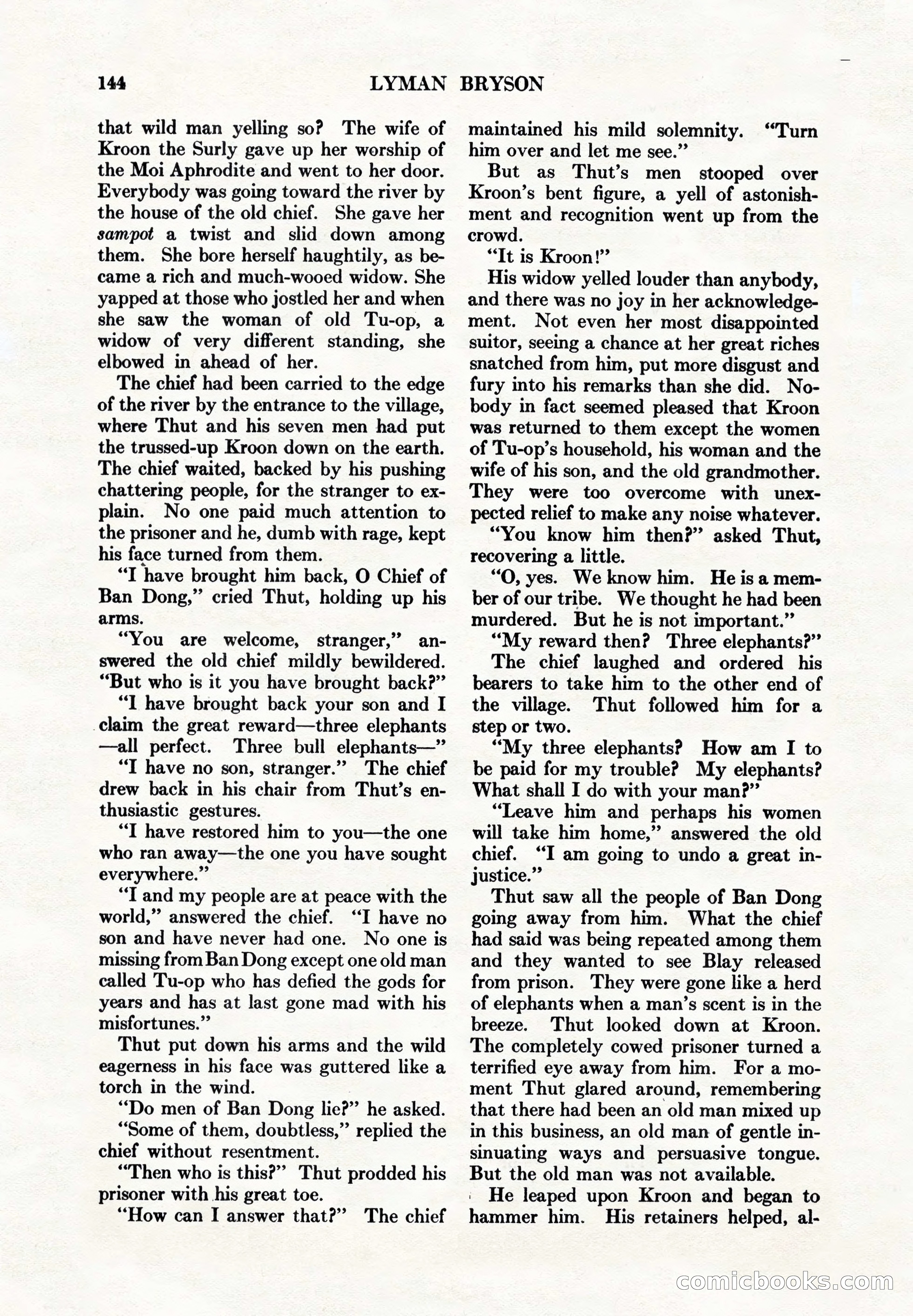 Adventure Magazine, May 1, 1928 — page 156 of 206