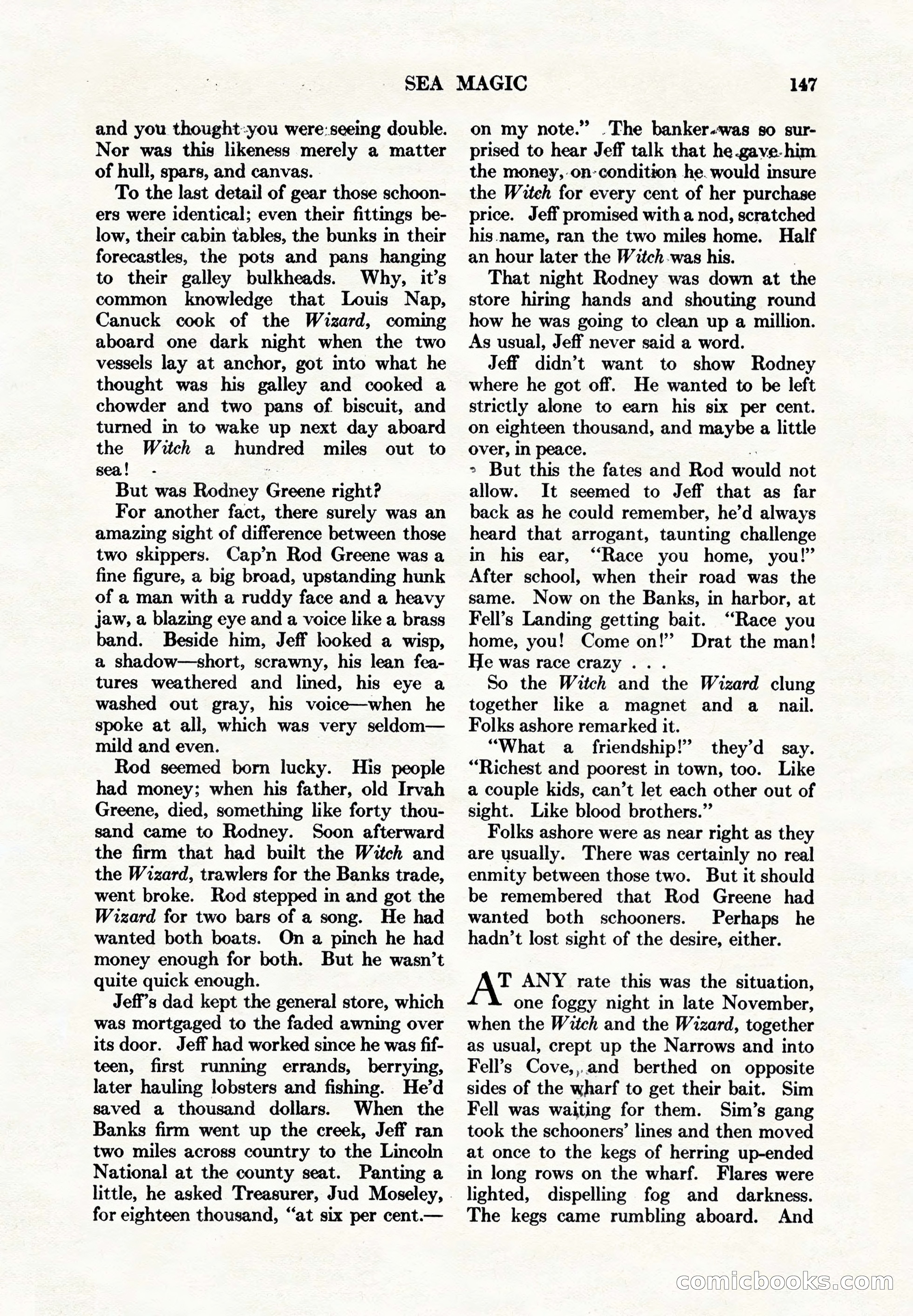 Adventure Magazine, May 1, 1928 — page 159 of 206