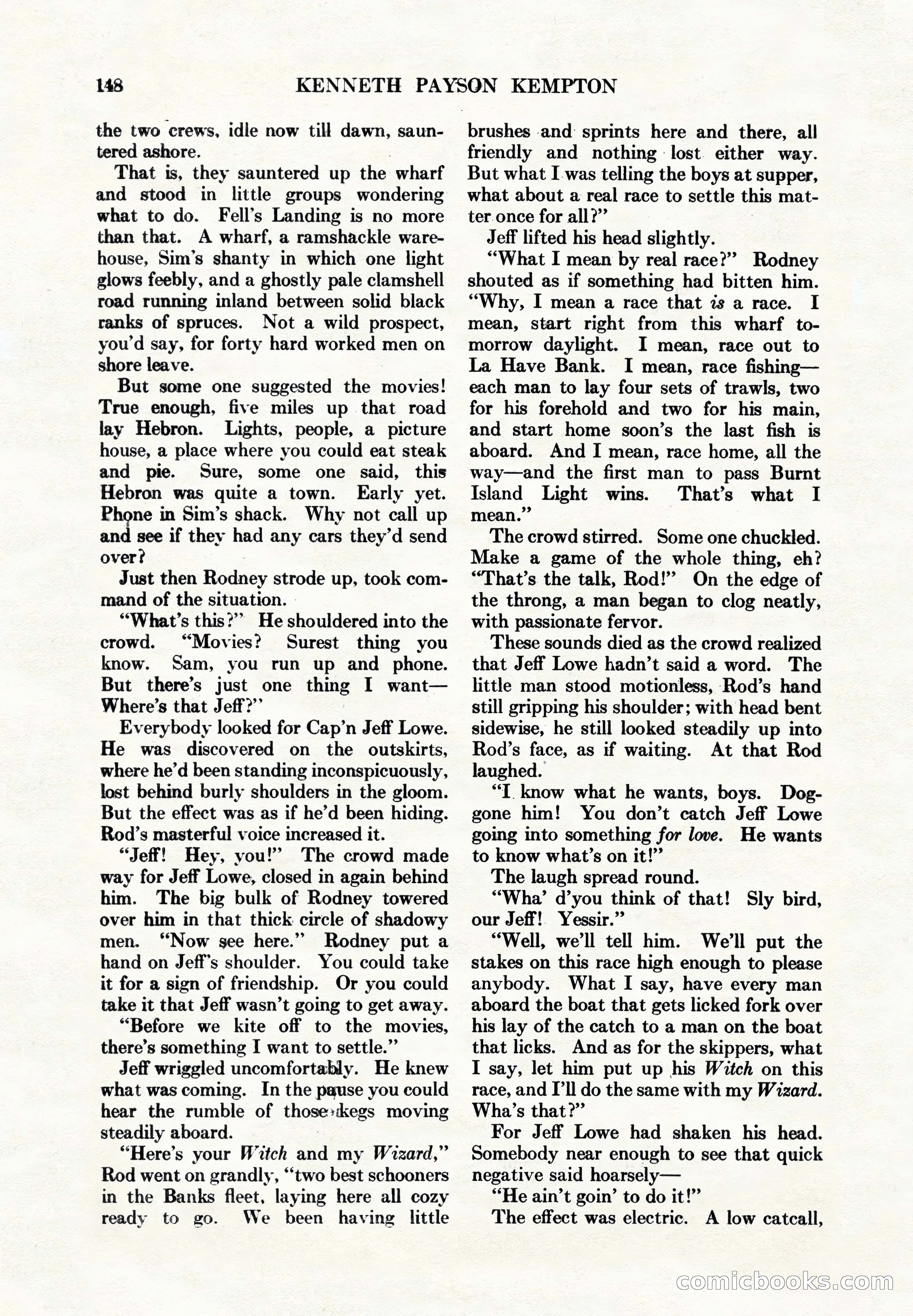 Adventure Magazine, May 1, 1928 — page 160 of 206