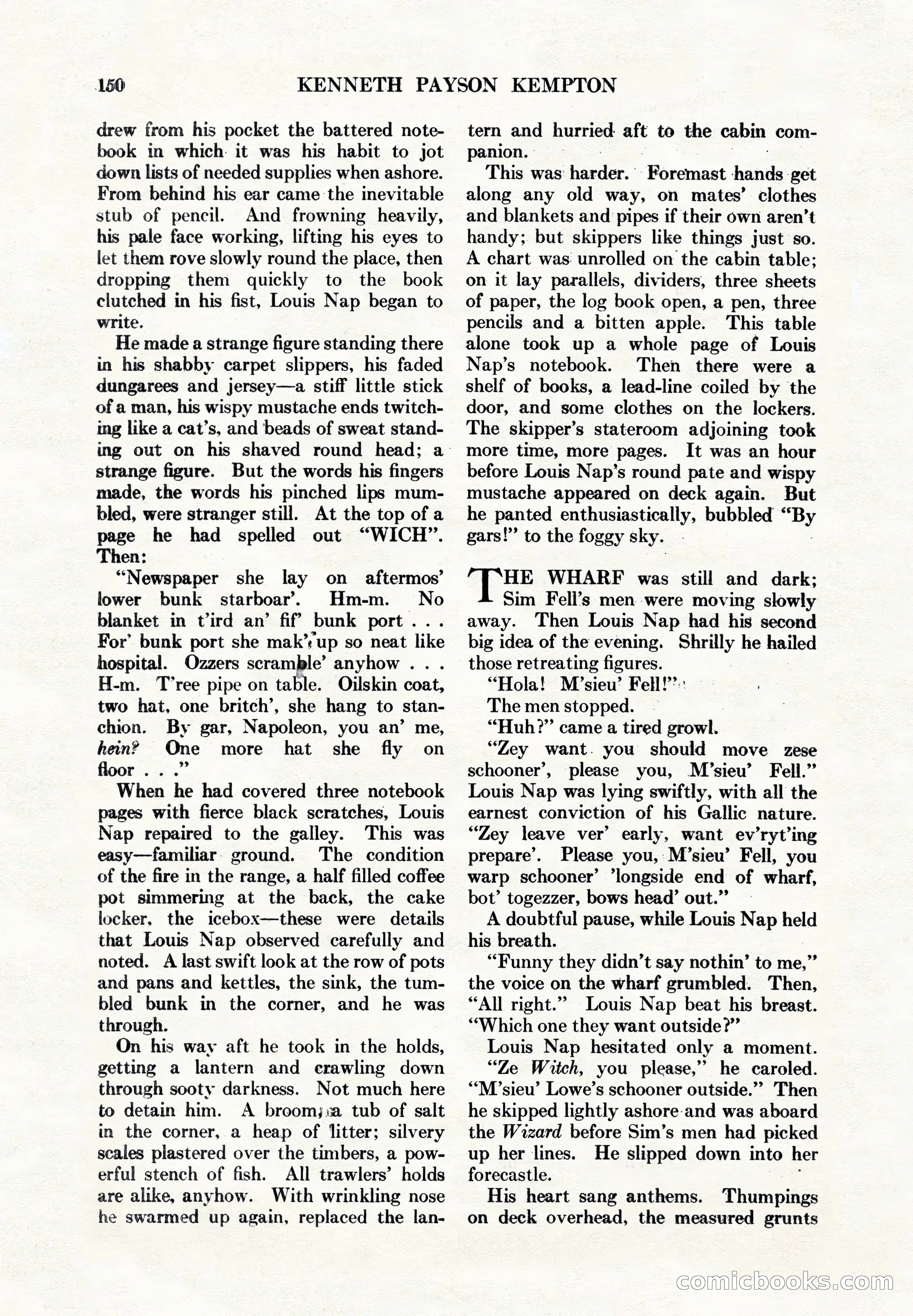 Adventure Magazine, May 1, 1928 — page 162 of 206