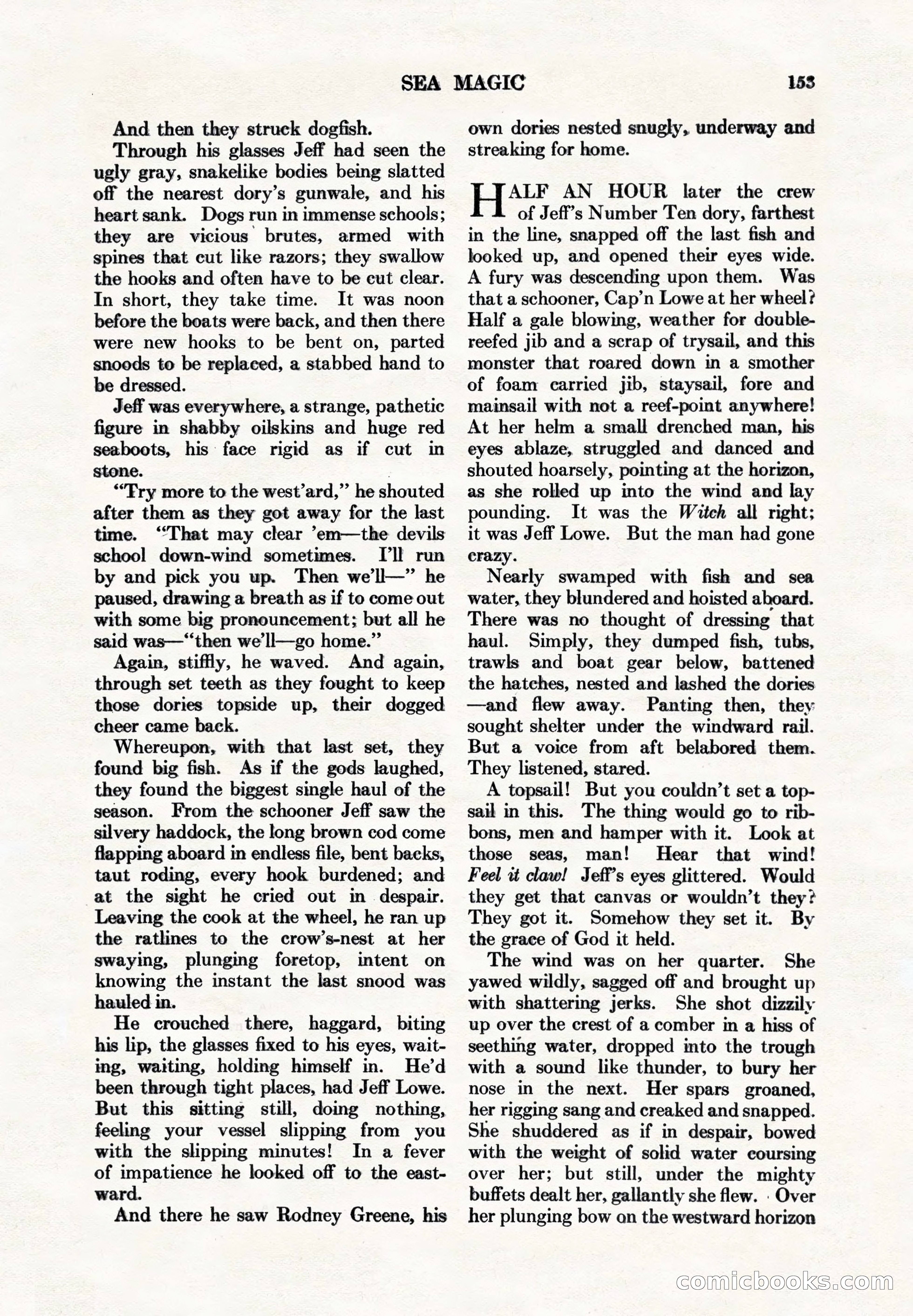 Adventure Magazine, May 1, 1928 — page 165 of 206