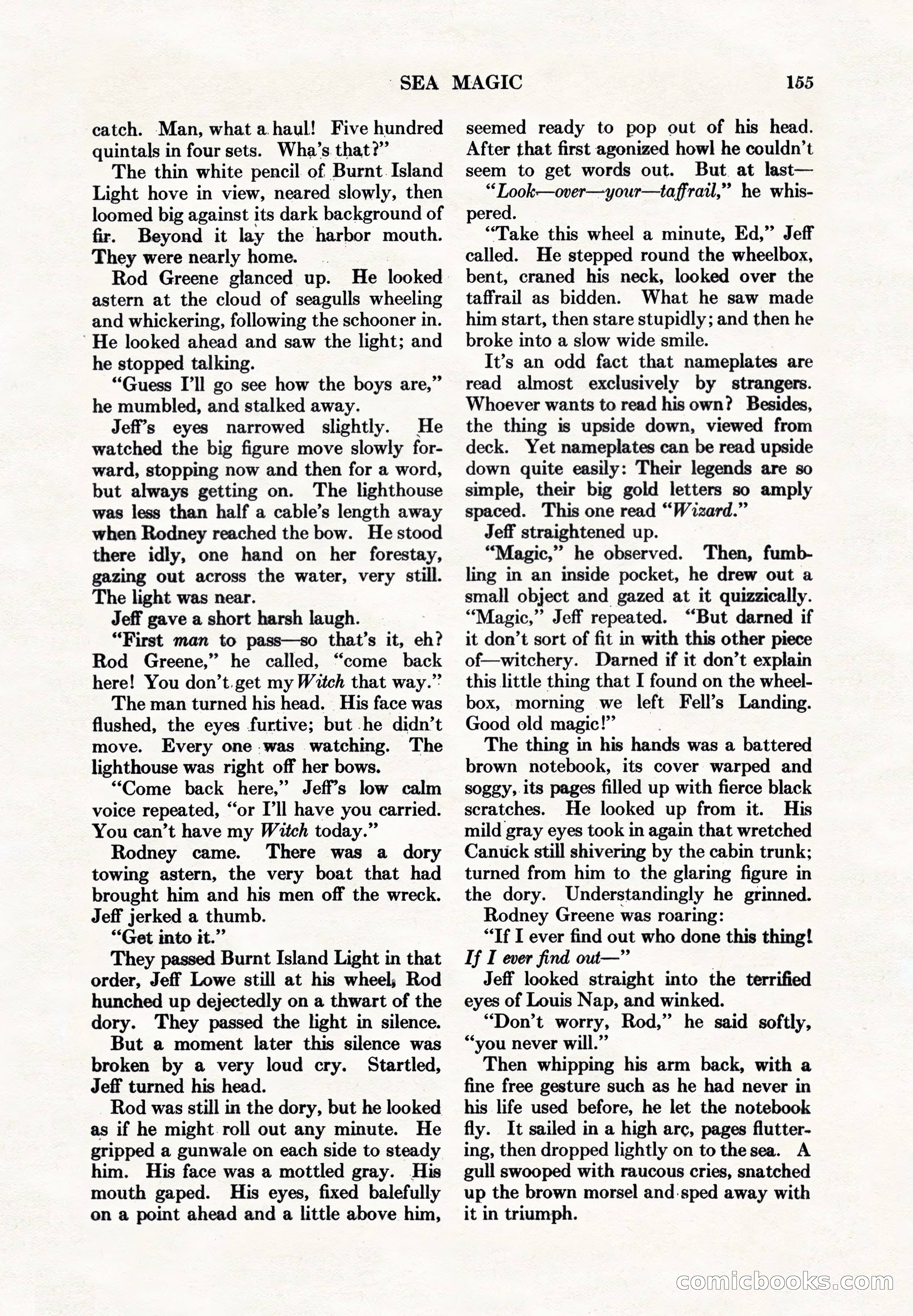 Adventure Magazine, May 1, 1928 — page 167 of 206