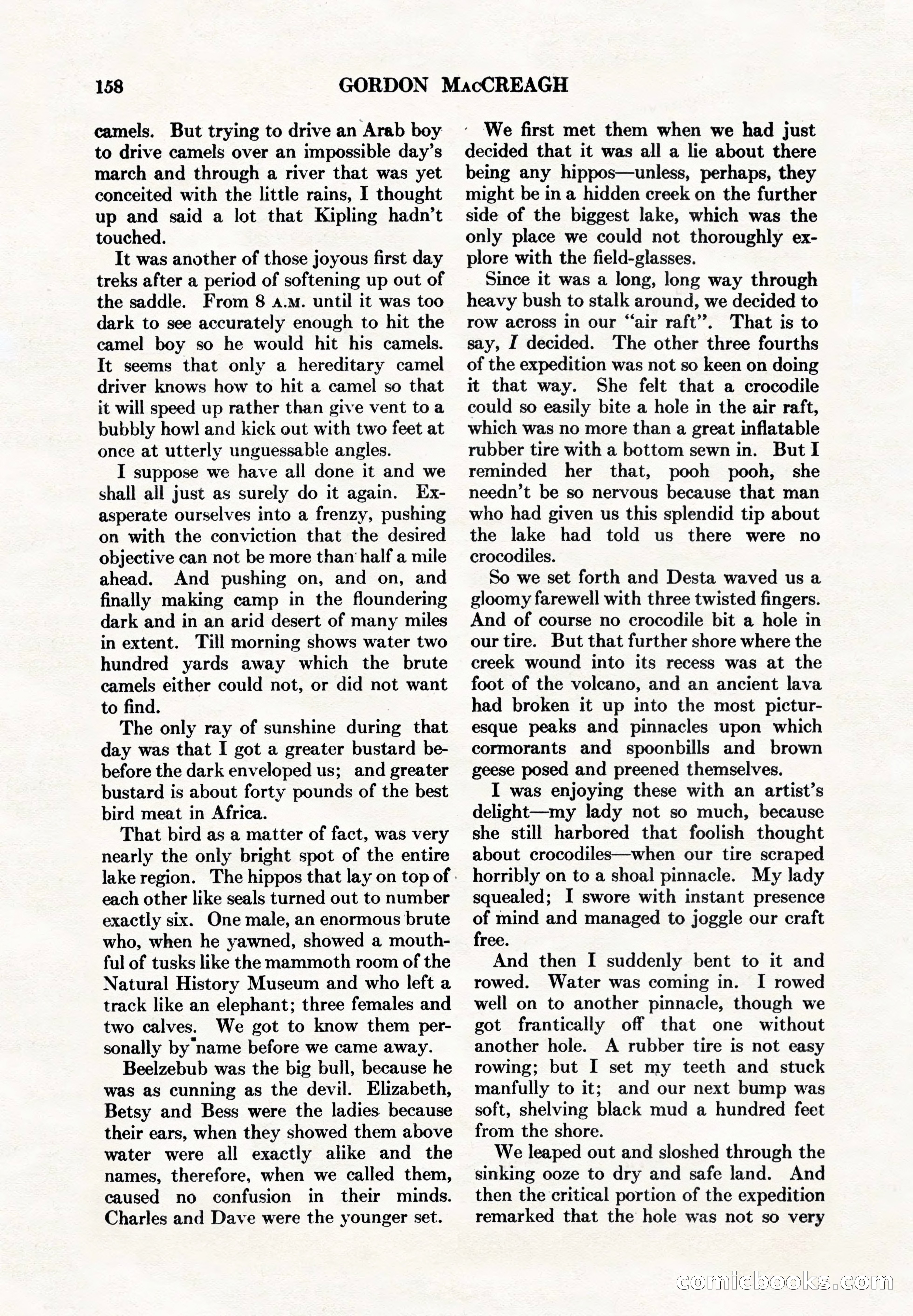 Adventure Magazine, May 1, 1928 — page 170 of 206
