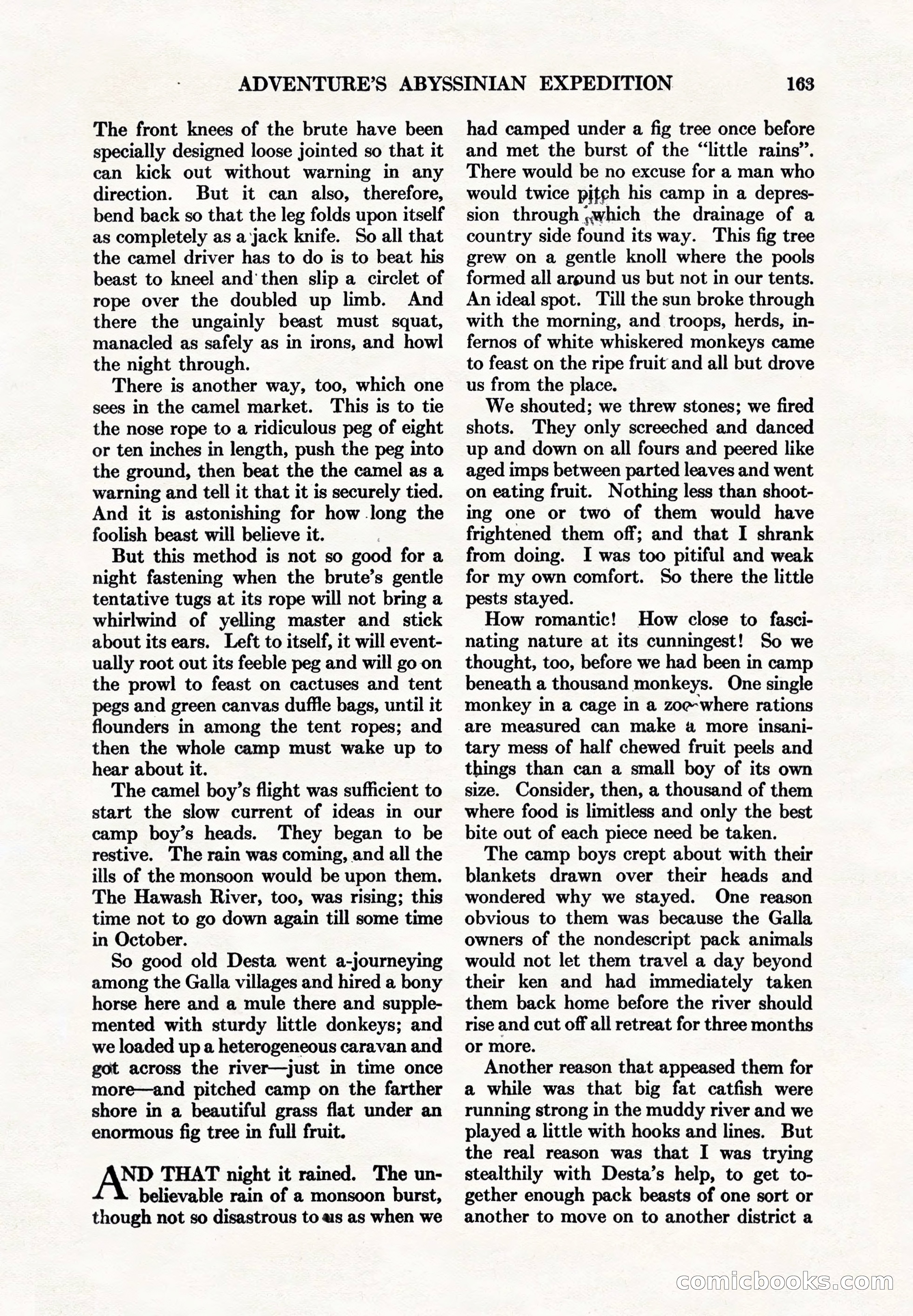 Adventure Magazine, May 1, 1928 — page 175 of 206