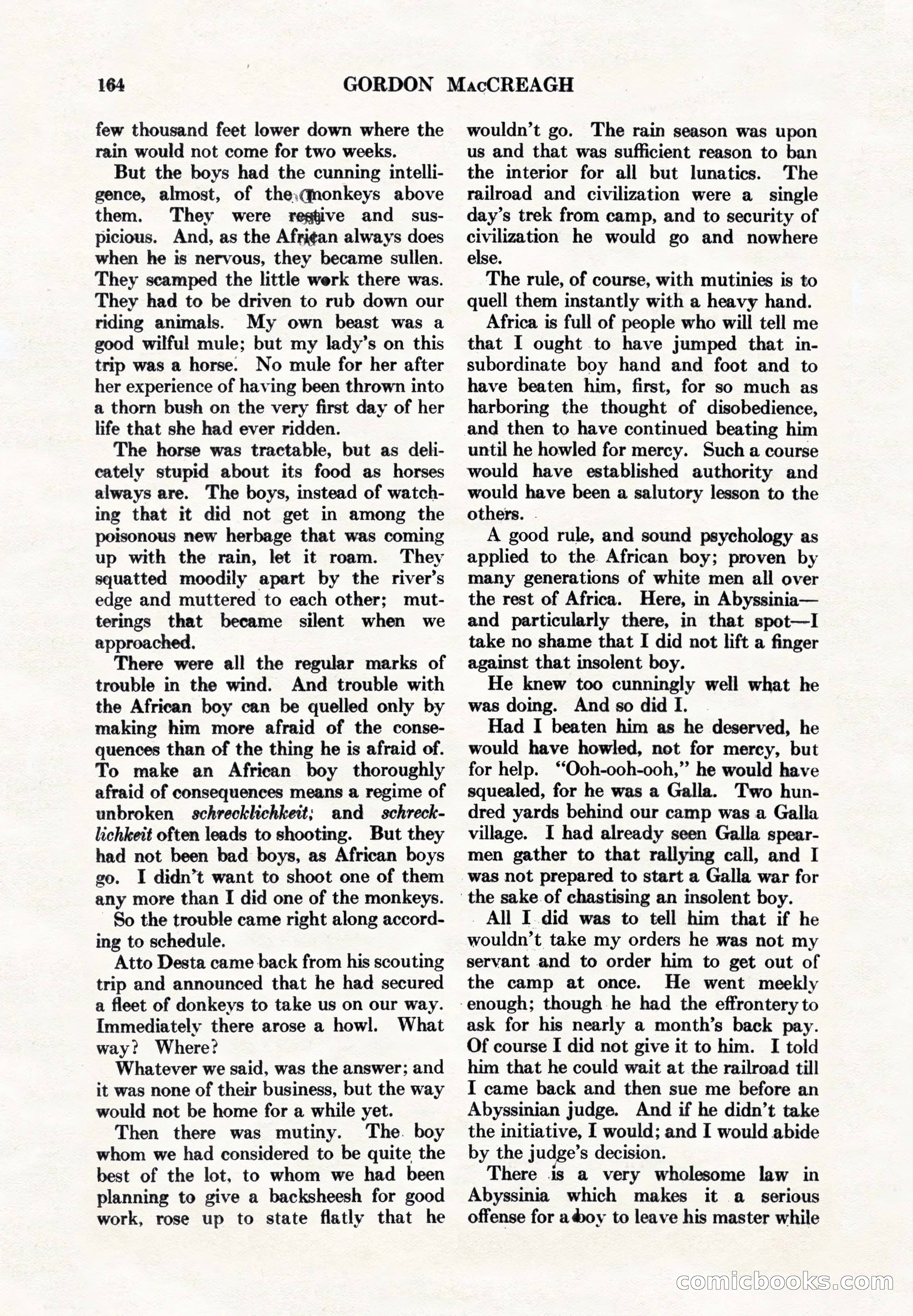 Adventure Magazine, May 1, 1928 — page 176 of 206