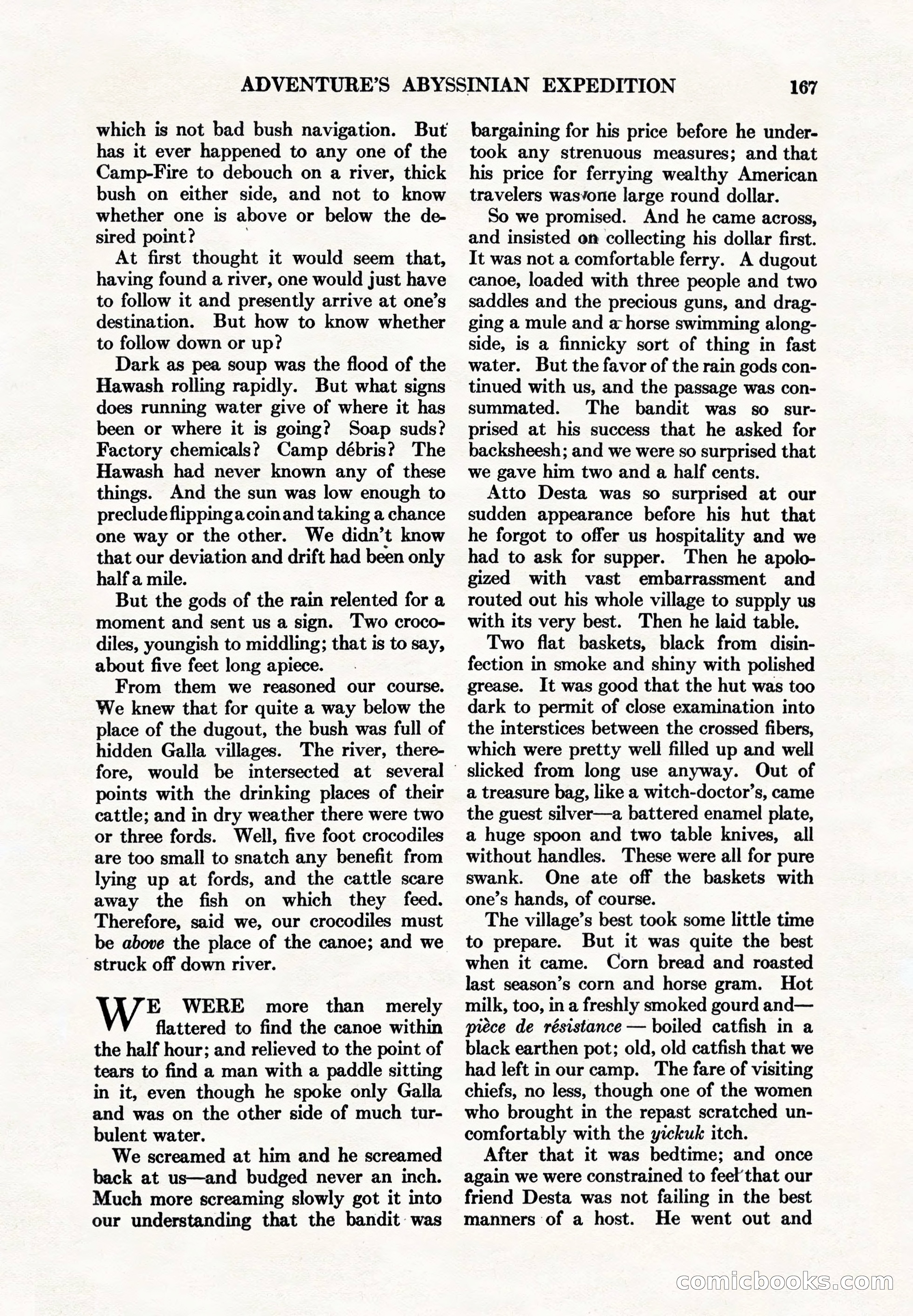 Adventure Magazine, May 1, 1928 — page 179 of 206