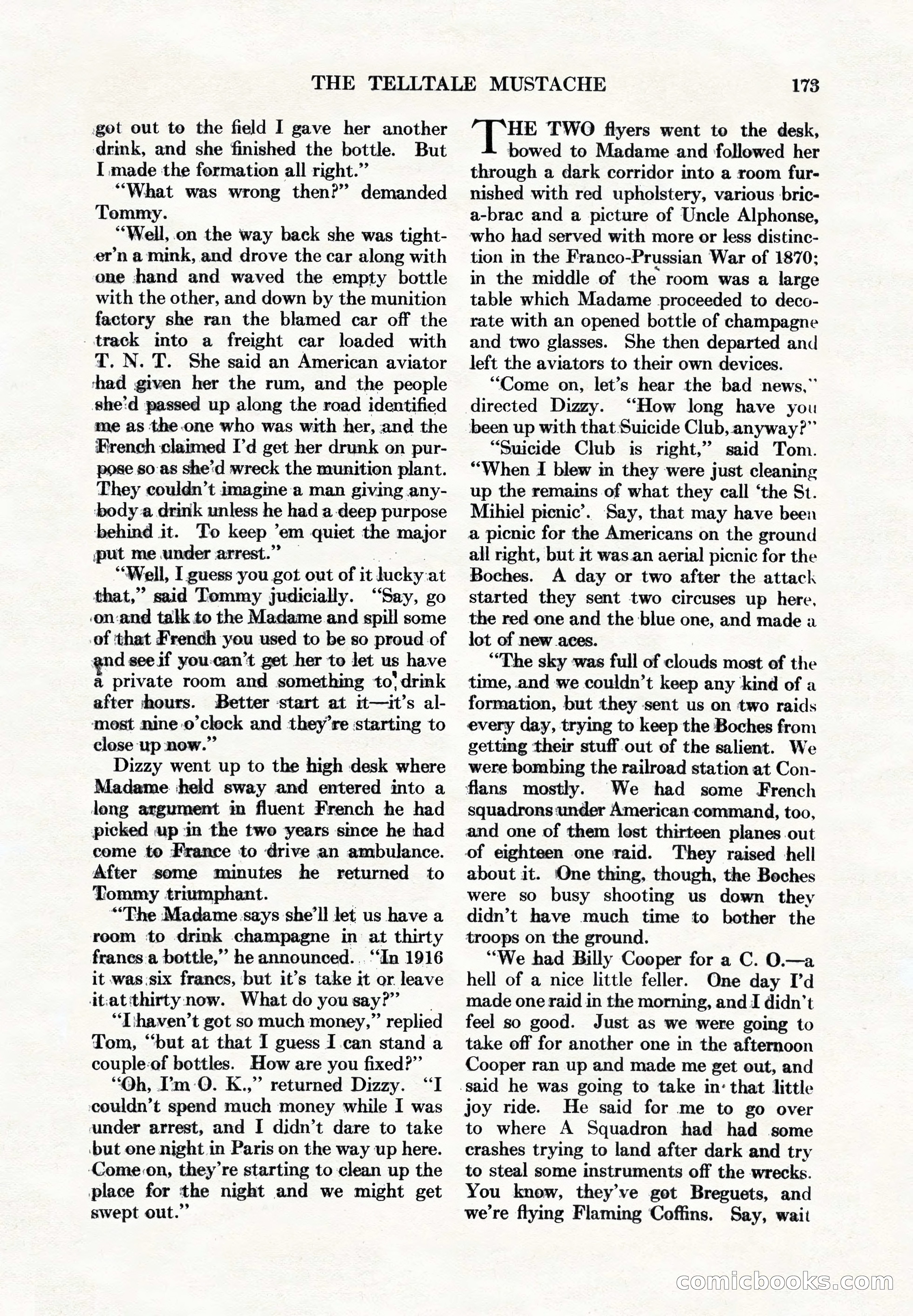 Adventure Magazine, May 1, 1928 — page 185 of 206