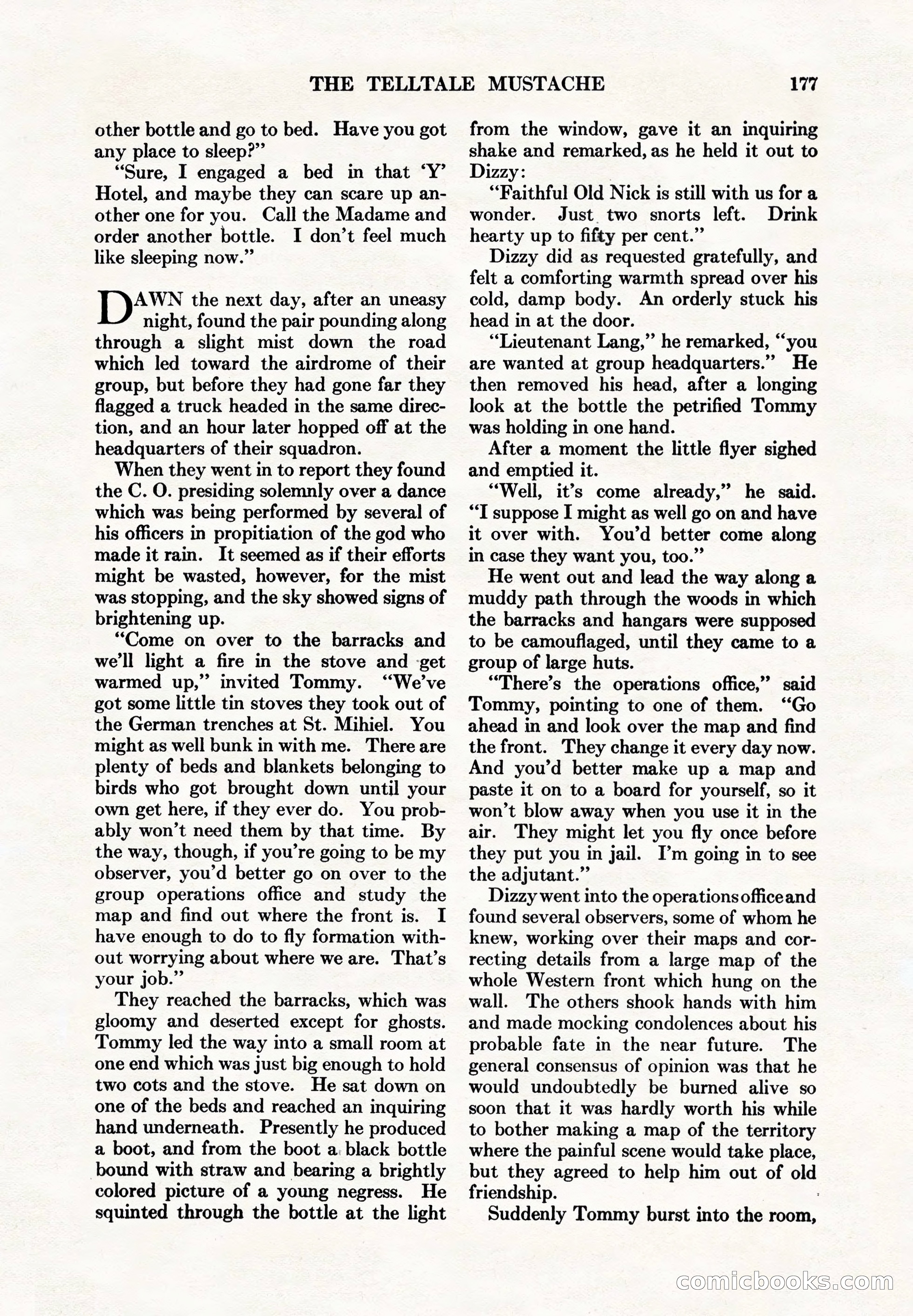 Adventure Magazine, May 1, 1928 — page 189 of 206