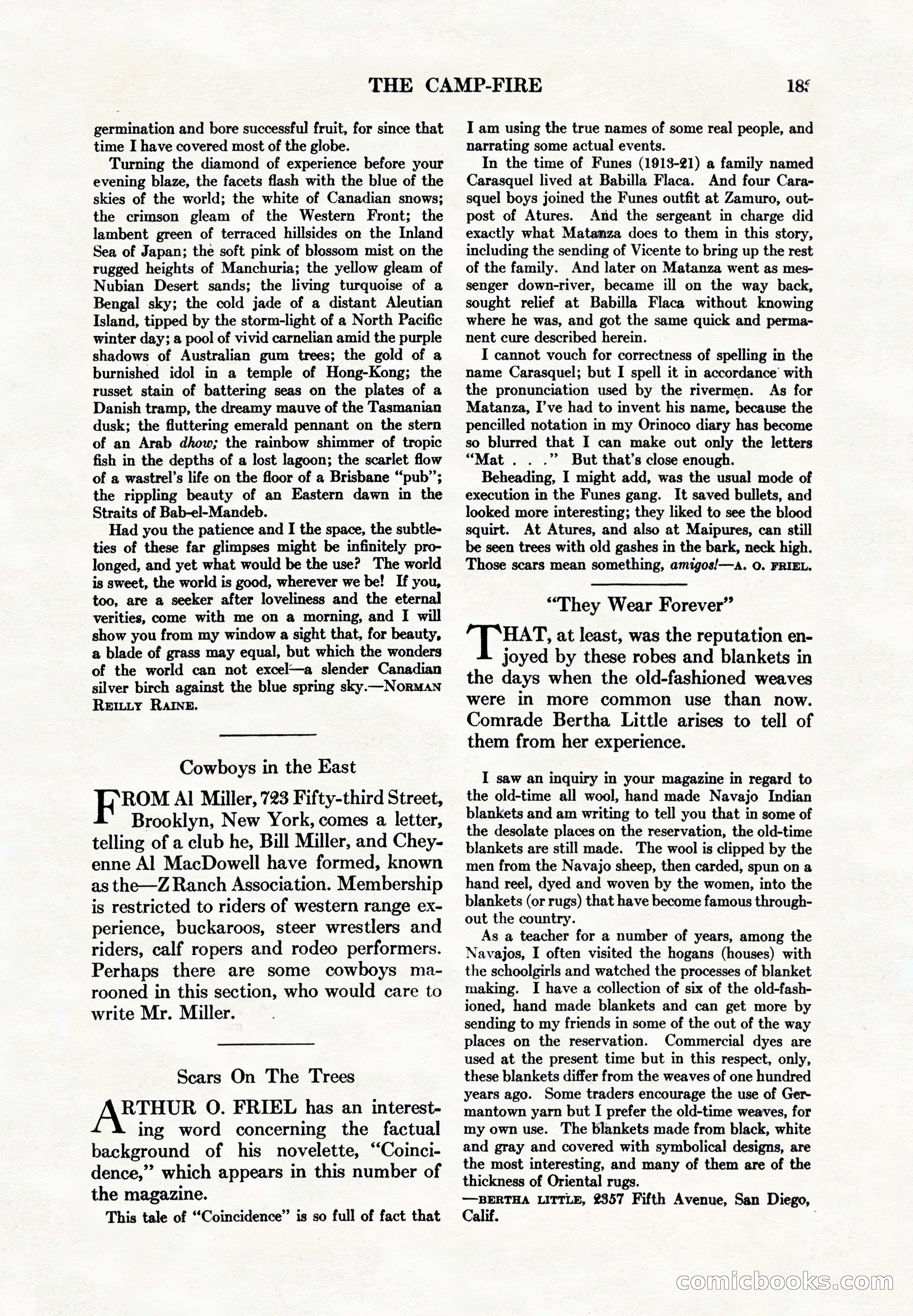 Adventure Magazine, May 1, 1928 — page 195 of 206