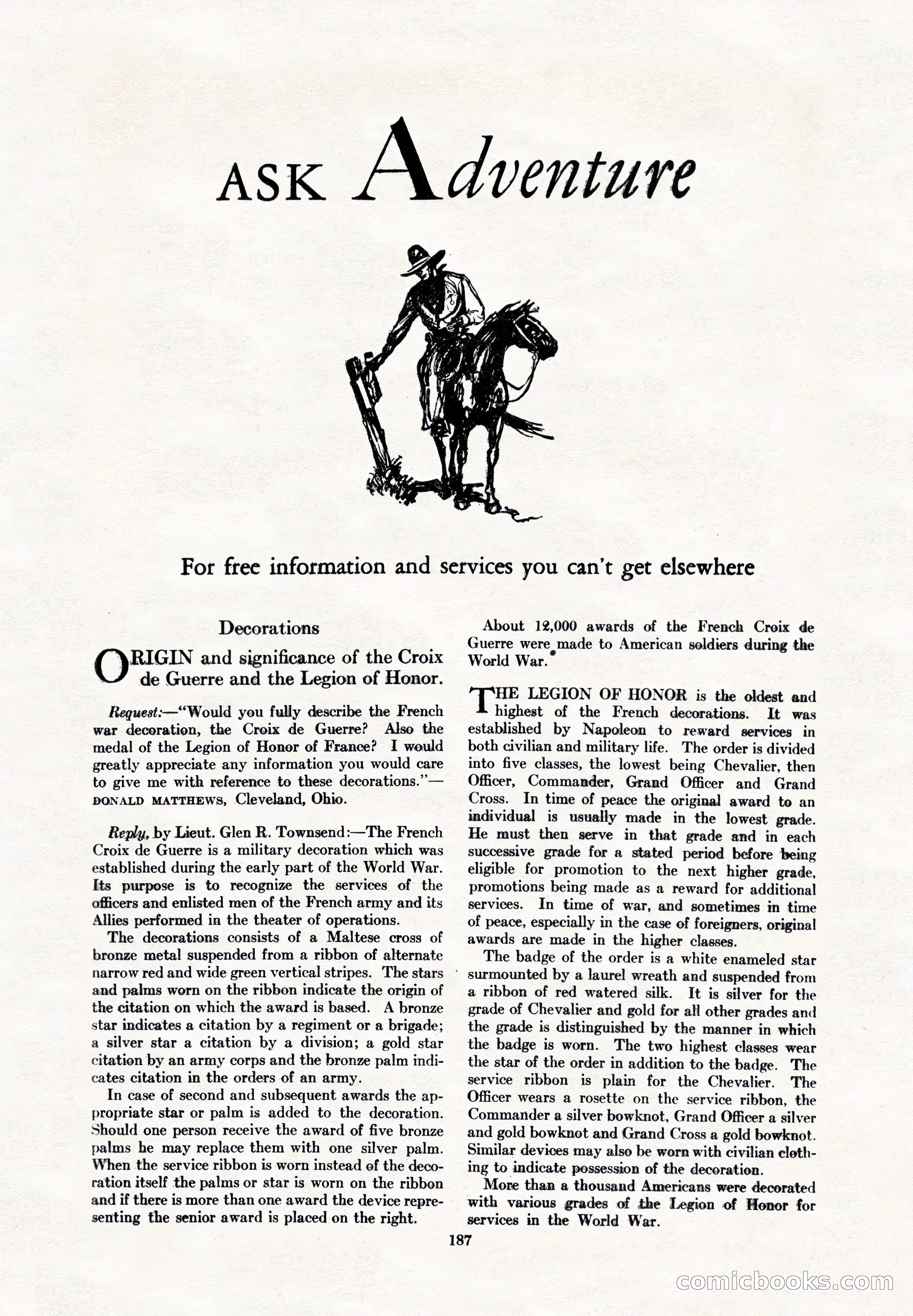 Adventure Magazine, May 1, 1928 — page 199 of 206