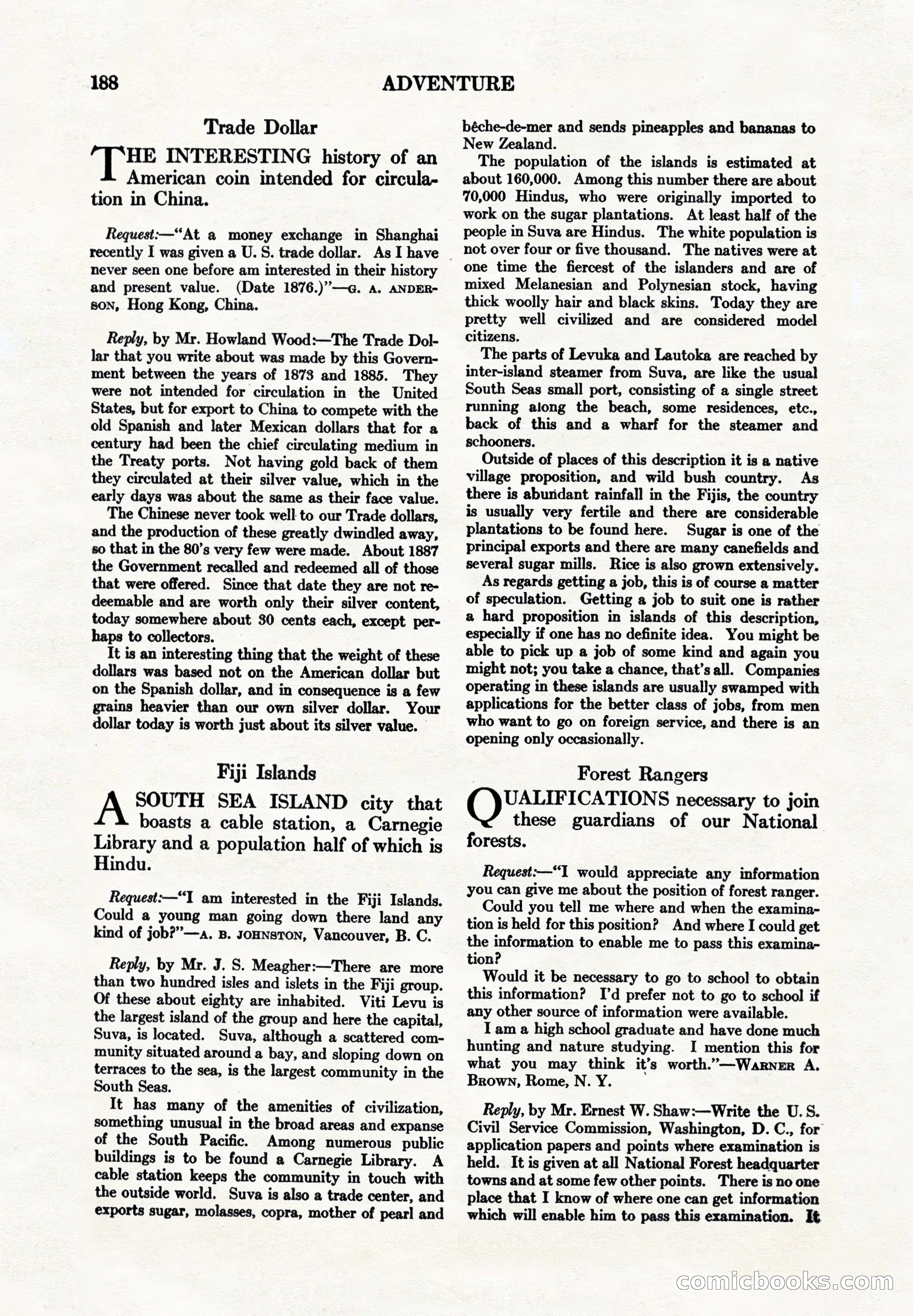 Adventure Magazine, May 1, 1928 — page 200 of 206
