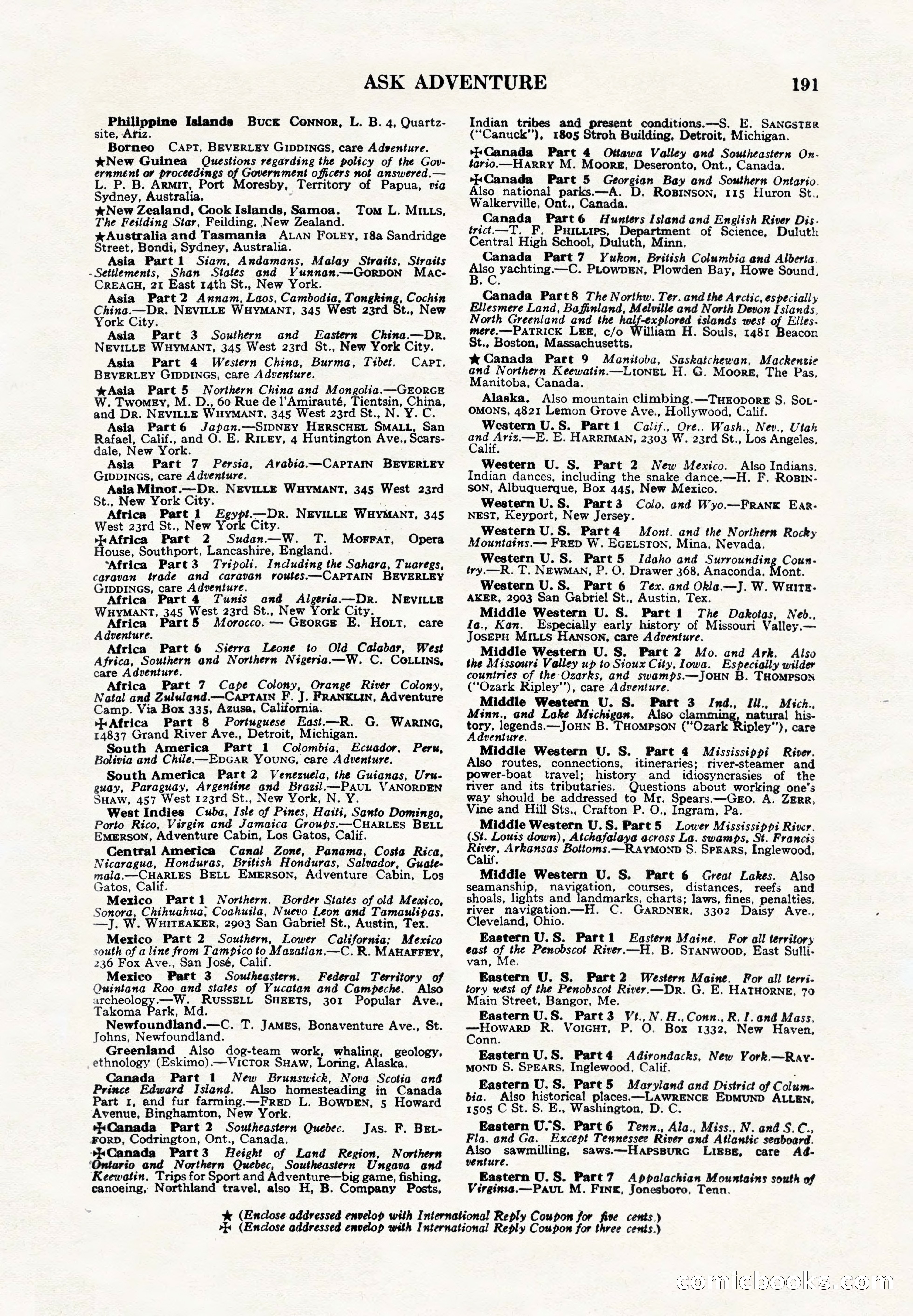 Adventure Magazine, May 1, 1928 — page 203 of 206