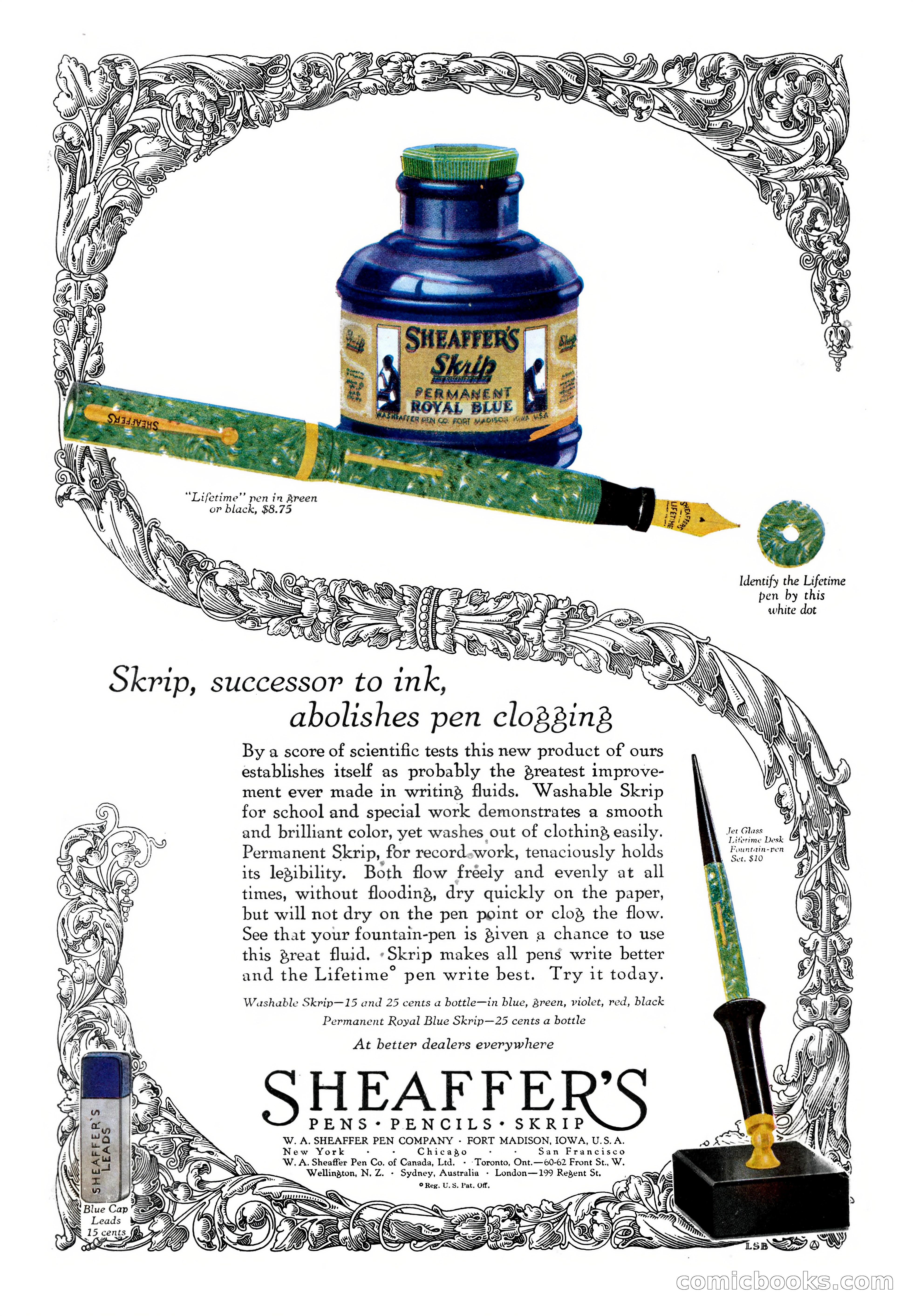 Adventure Magazine, May 1, 1928 — page 206 of 206