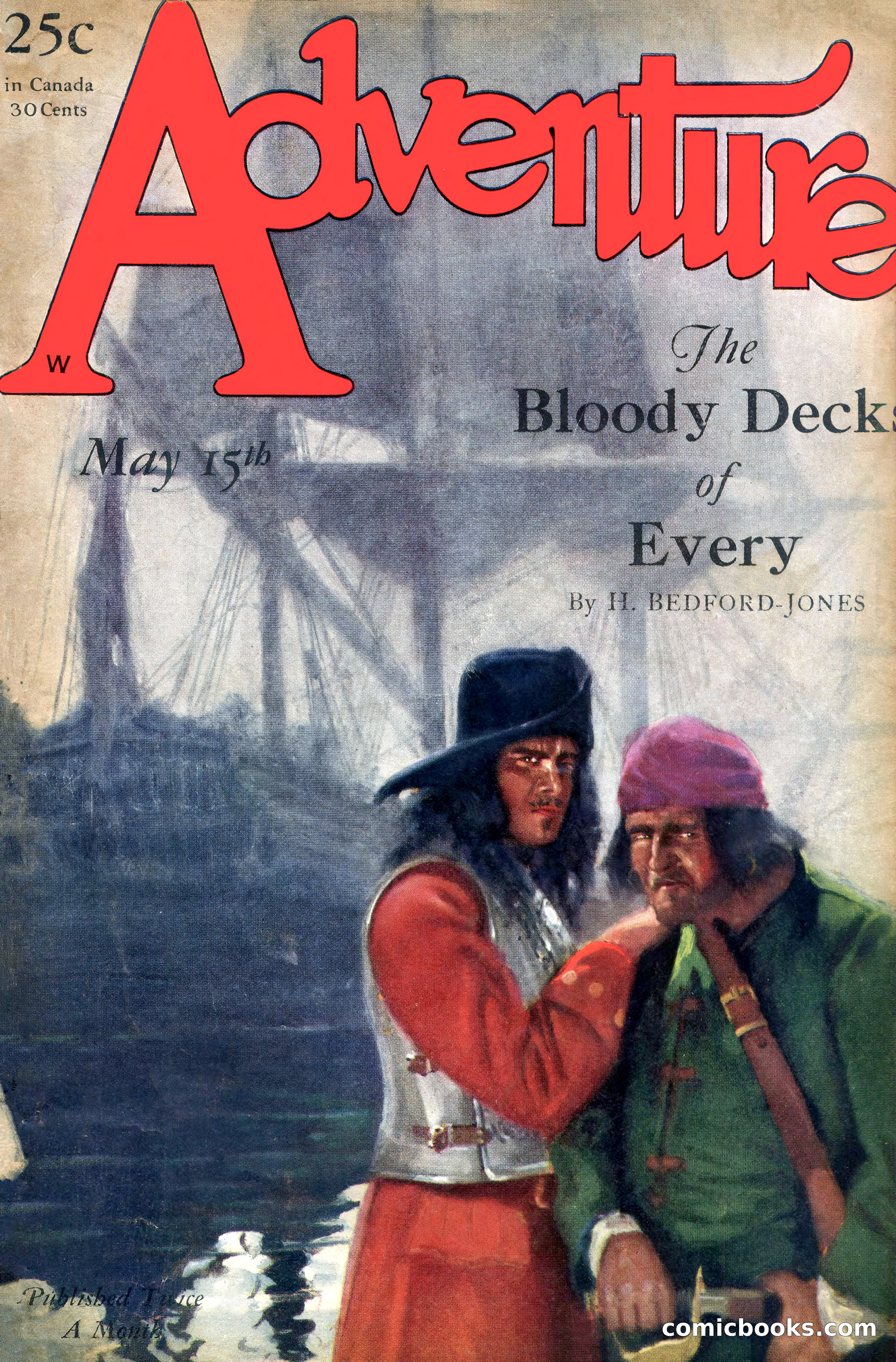 Adventure Magazine Cover
