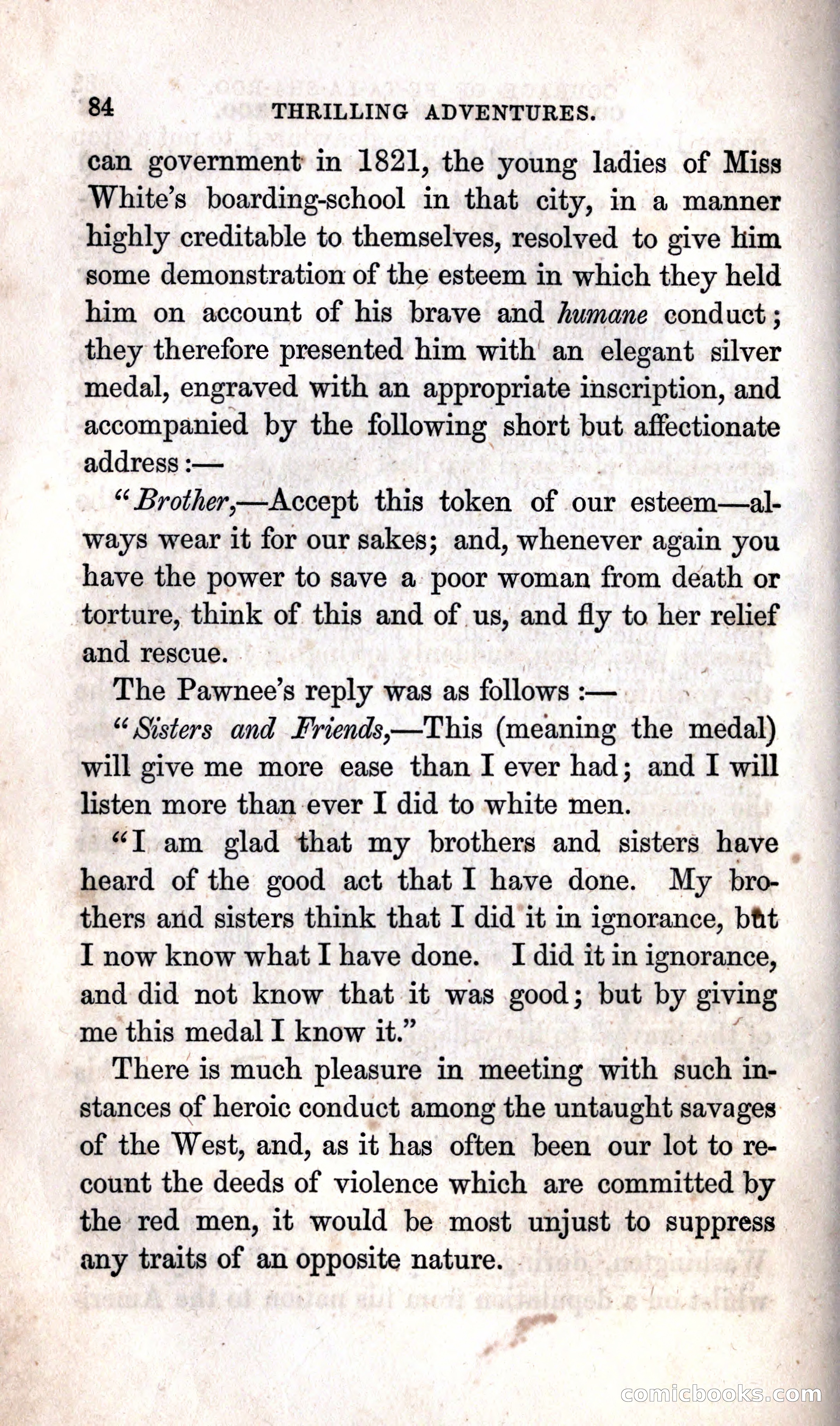 Thrilling Adventures Among the Indians — page 94 of 392