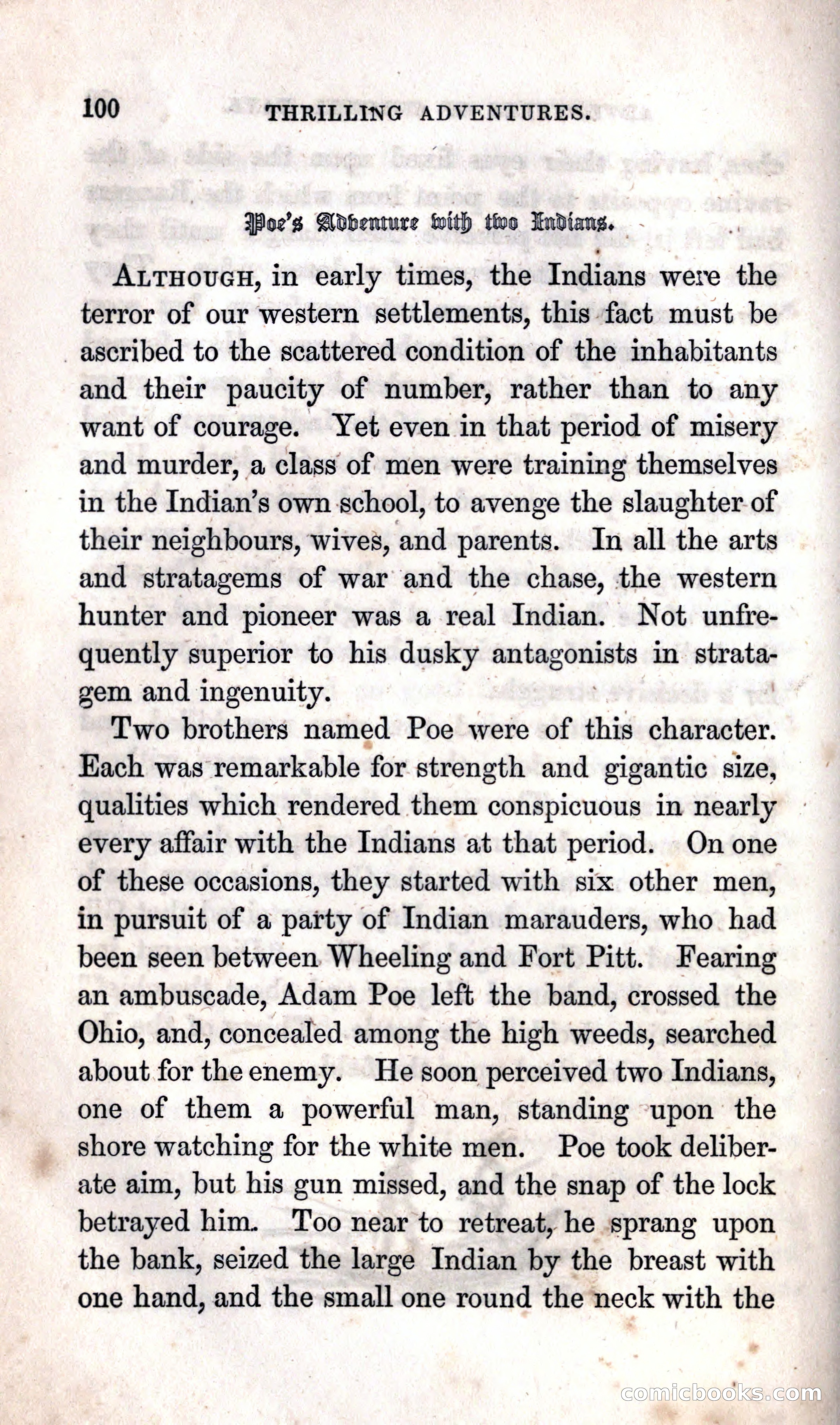 Thrilling Adventures Among the Indians — page 110 of 392