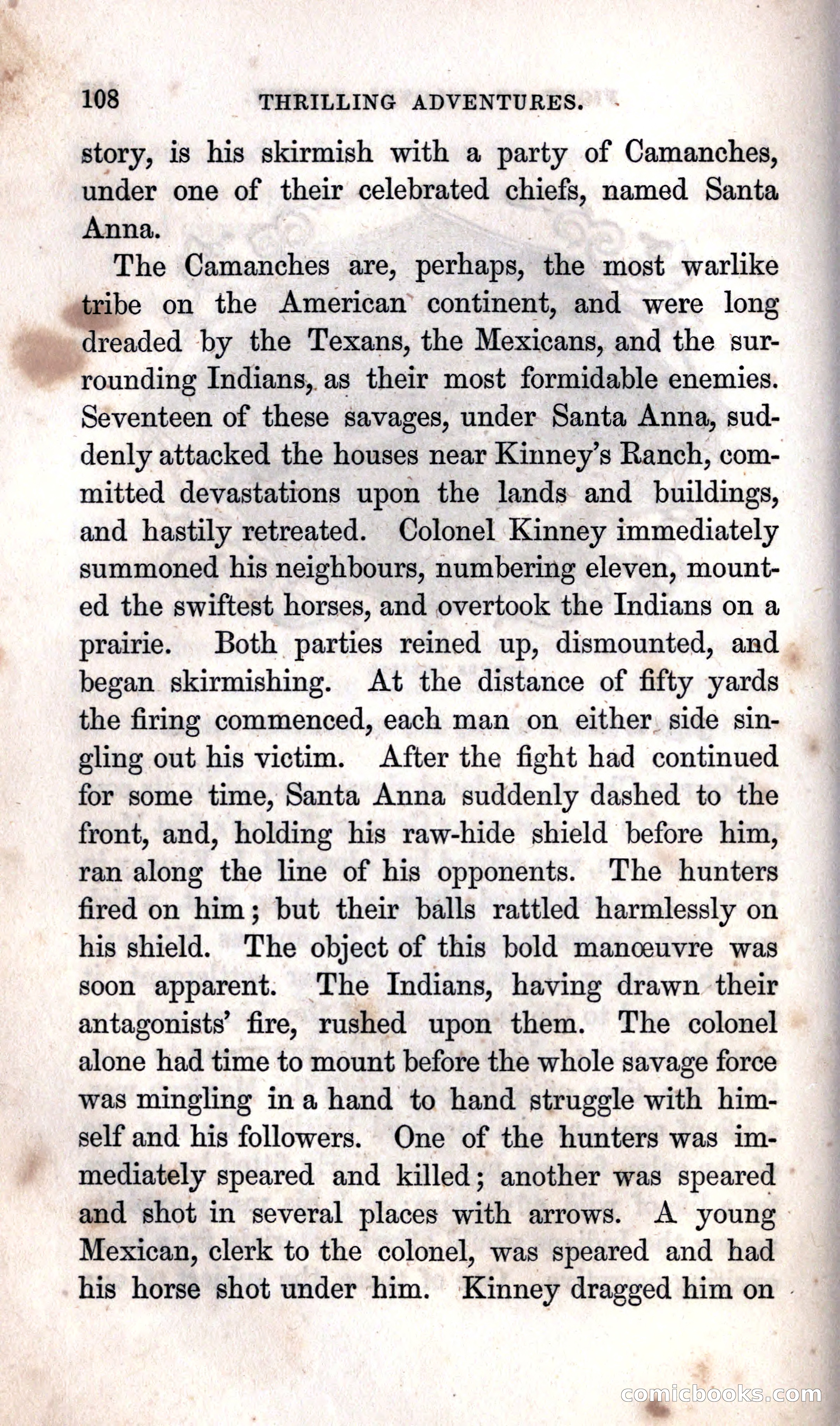 Thrilling Adventures Among the Indians — page 118 of 392
