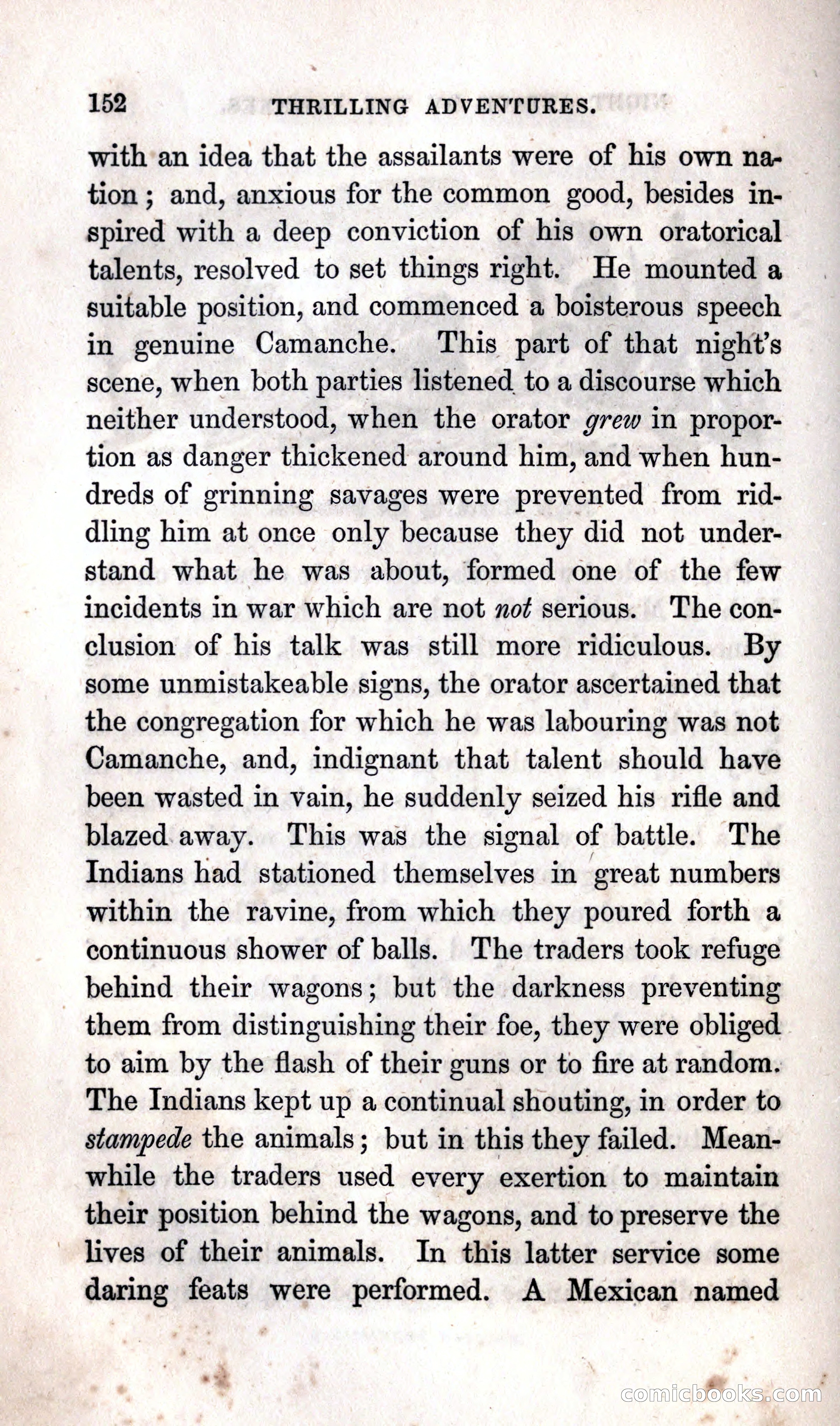 Thrilling Adventures Among the Indians — page 158 of 392