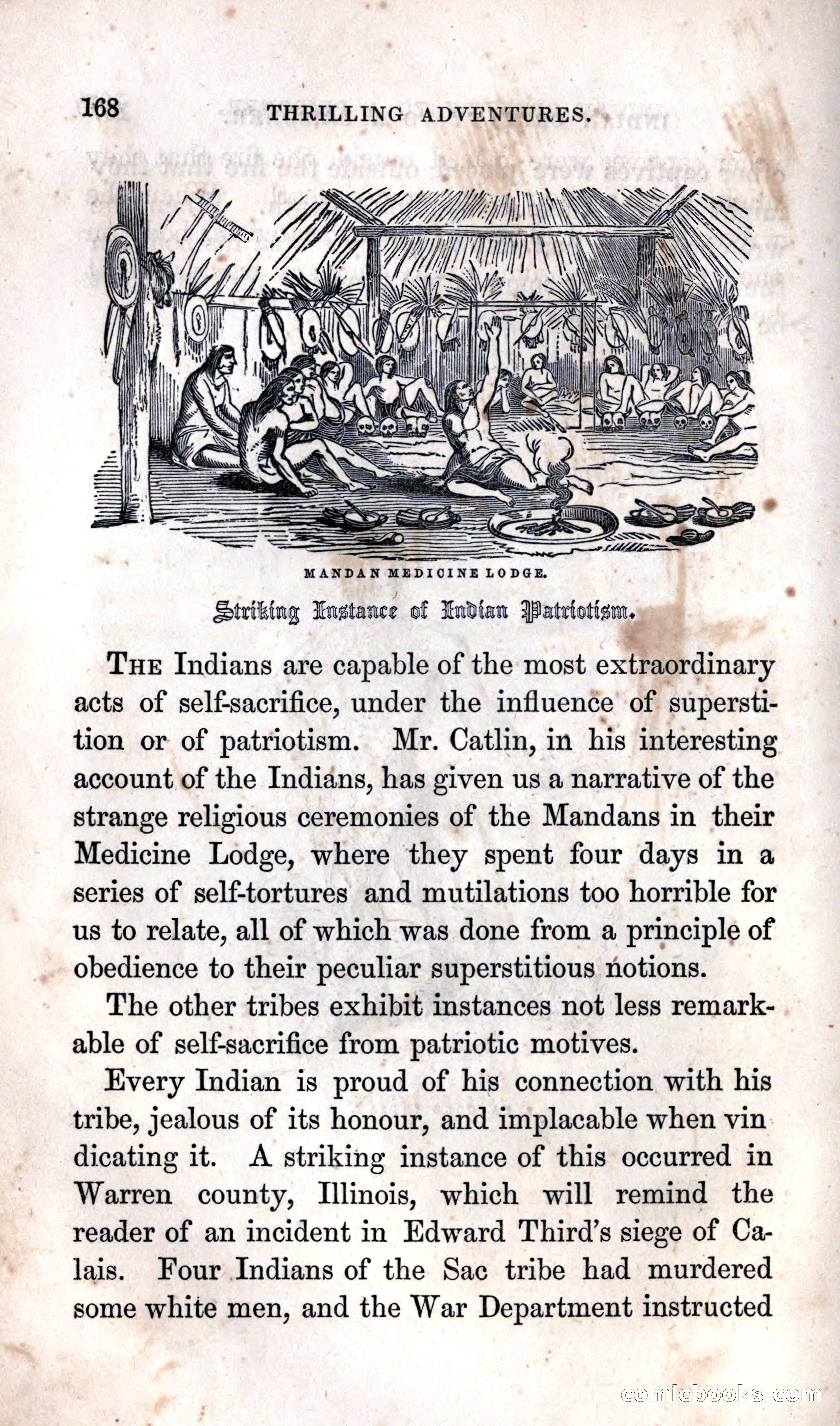 Thrilling Adventures Among the Indians — page 174 of 392