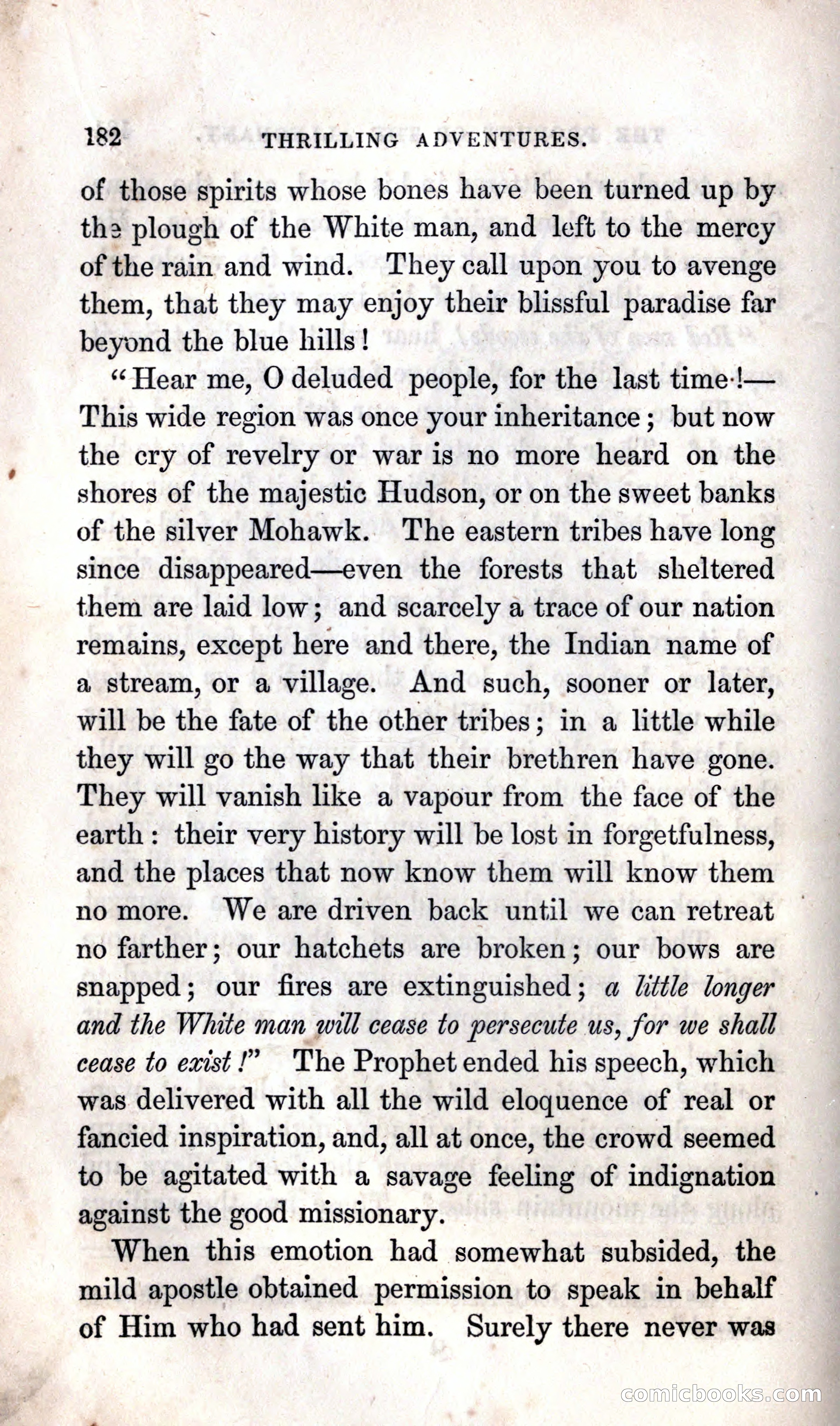 Thrilling Adventures Among the Indians — page 188 of 392