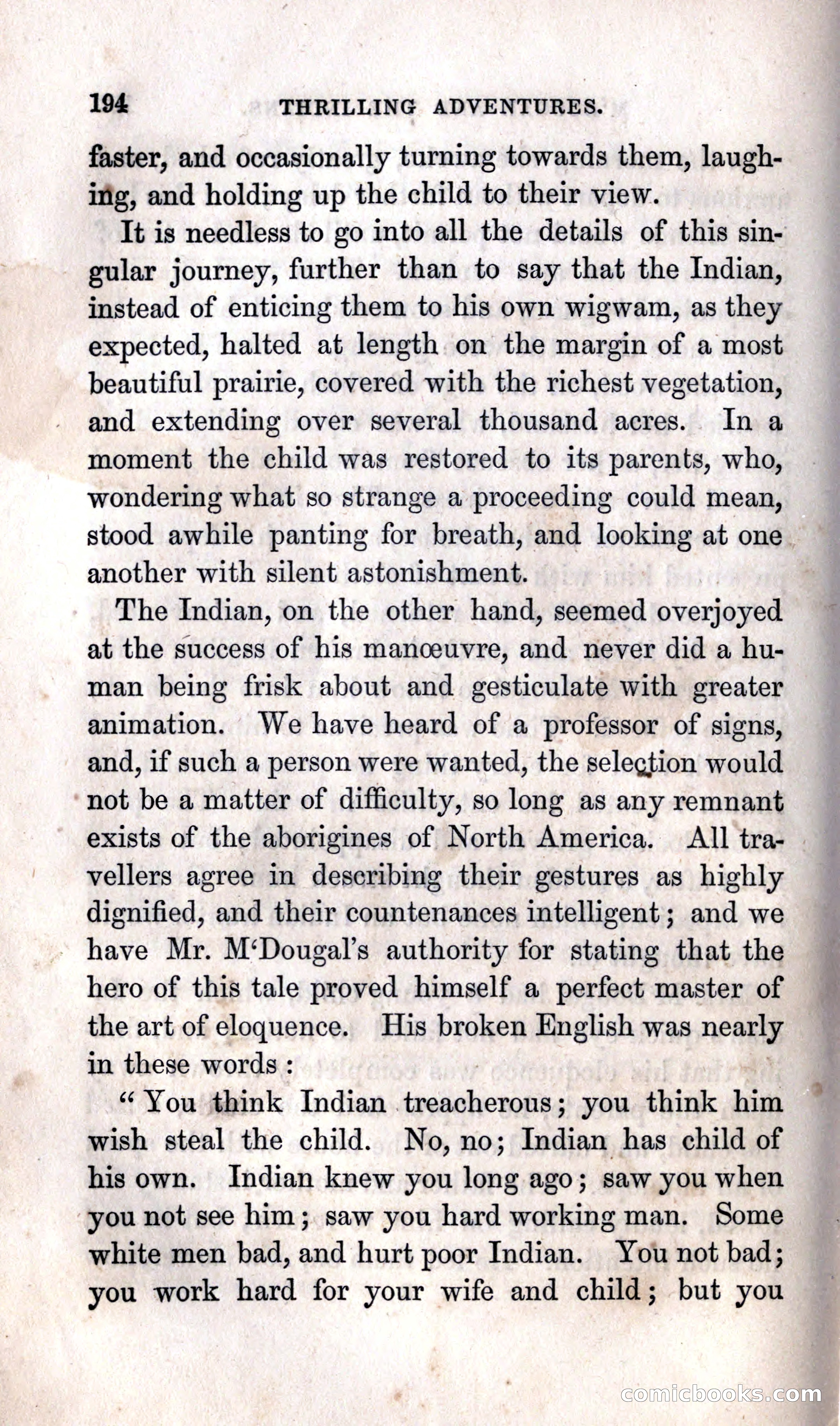 Thrilling Adventures Among the Indians — page 200 of 392