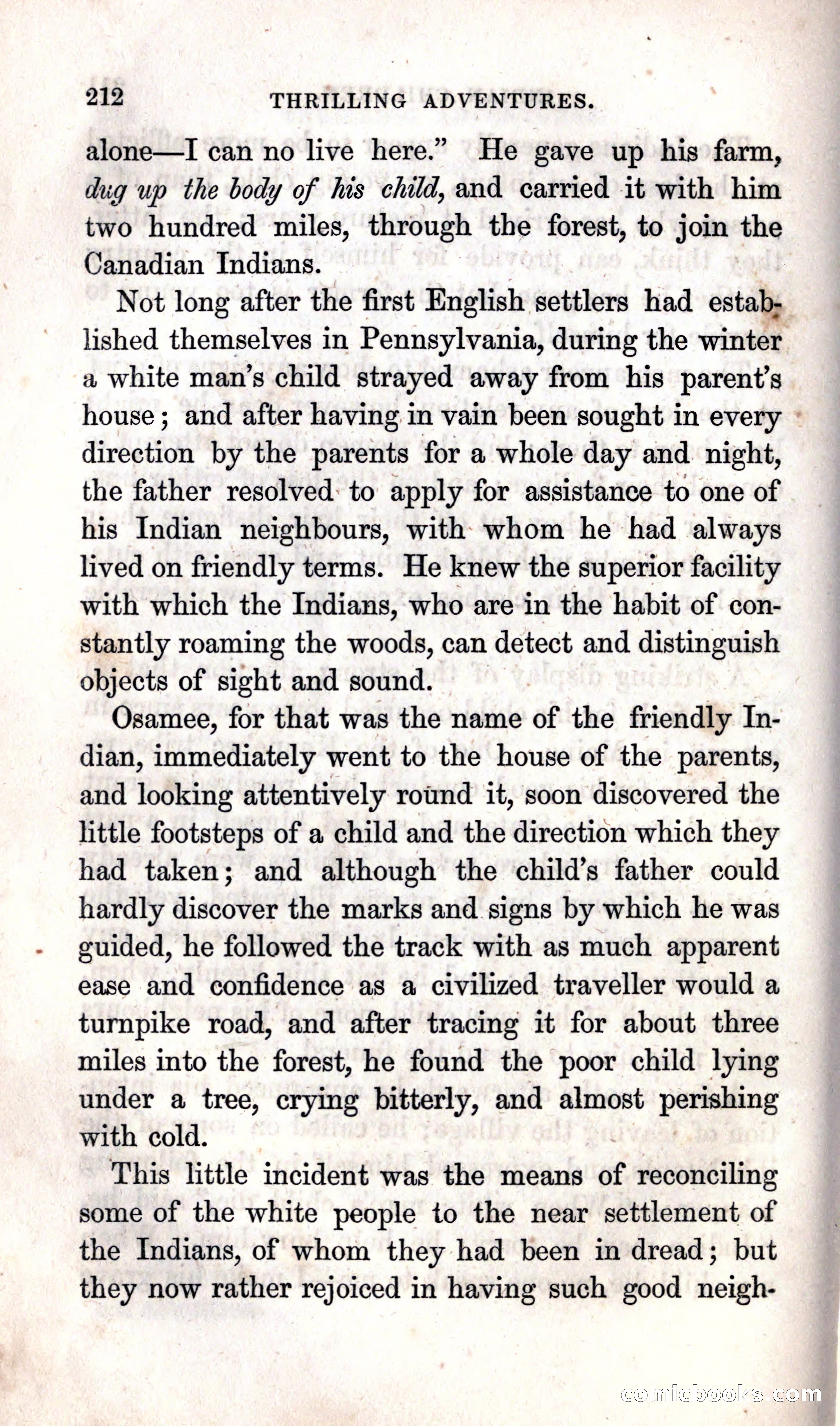 Thrilling Adventures Among the Indians — page 218 of 392