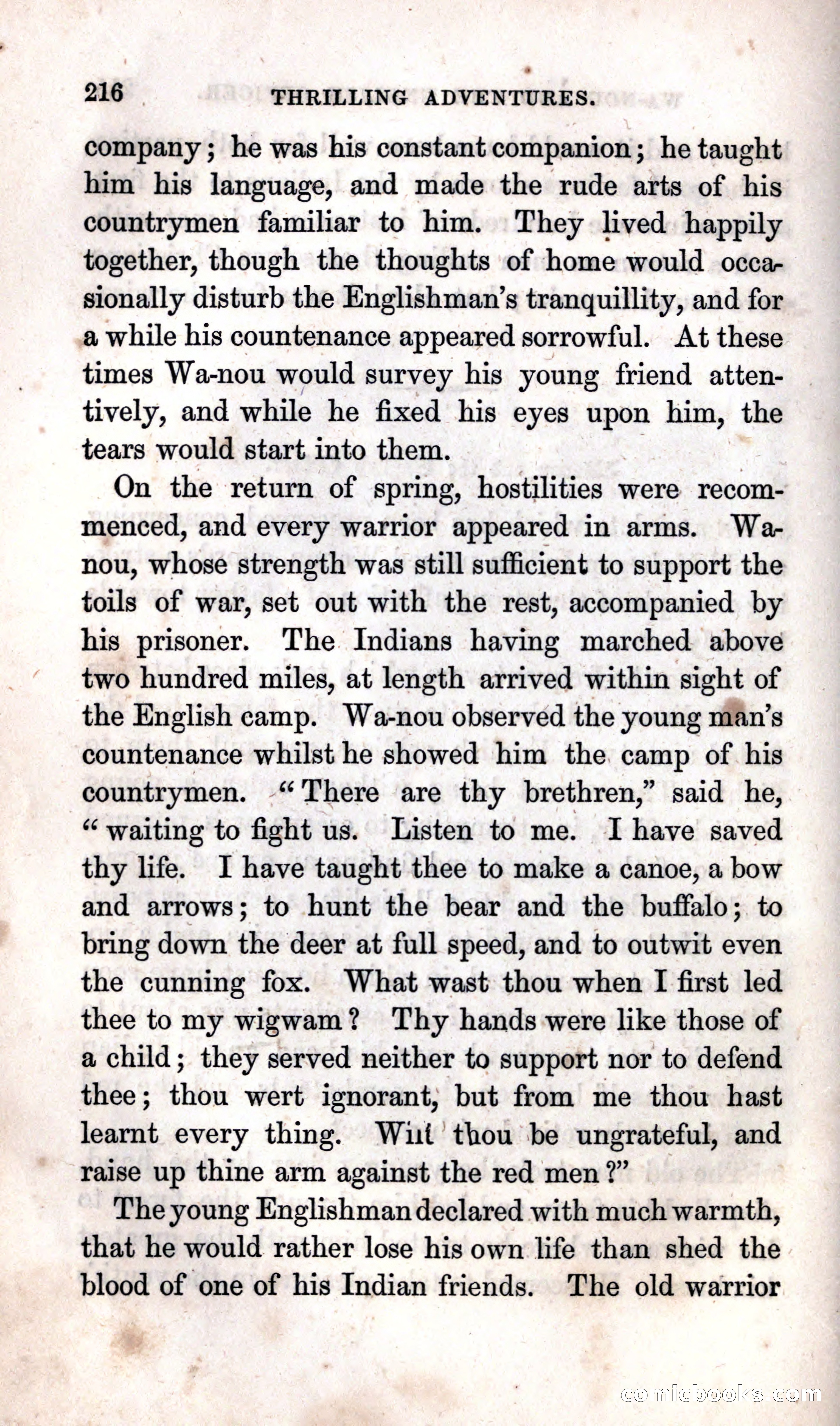 Thrilling Adventures Among the Indians — page 222 of 392