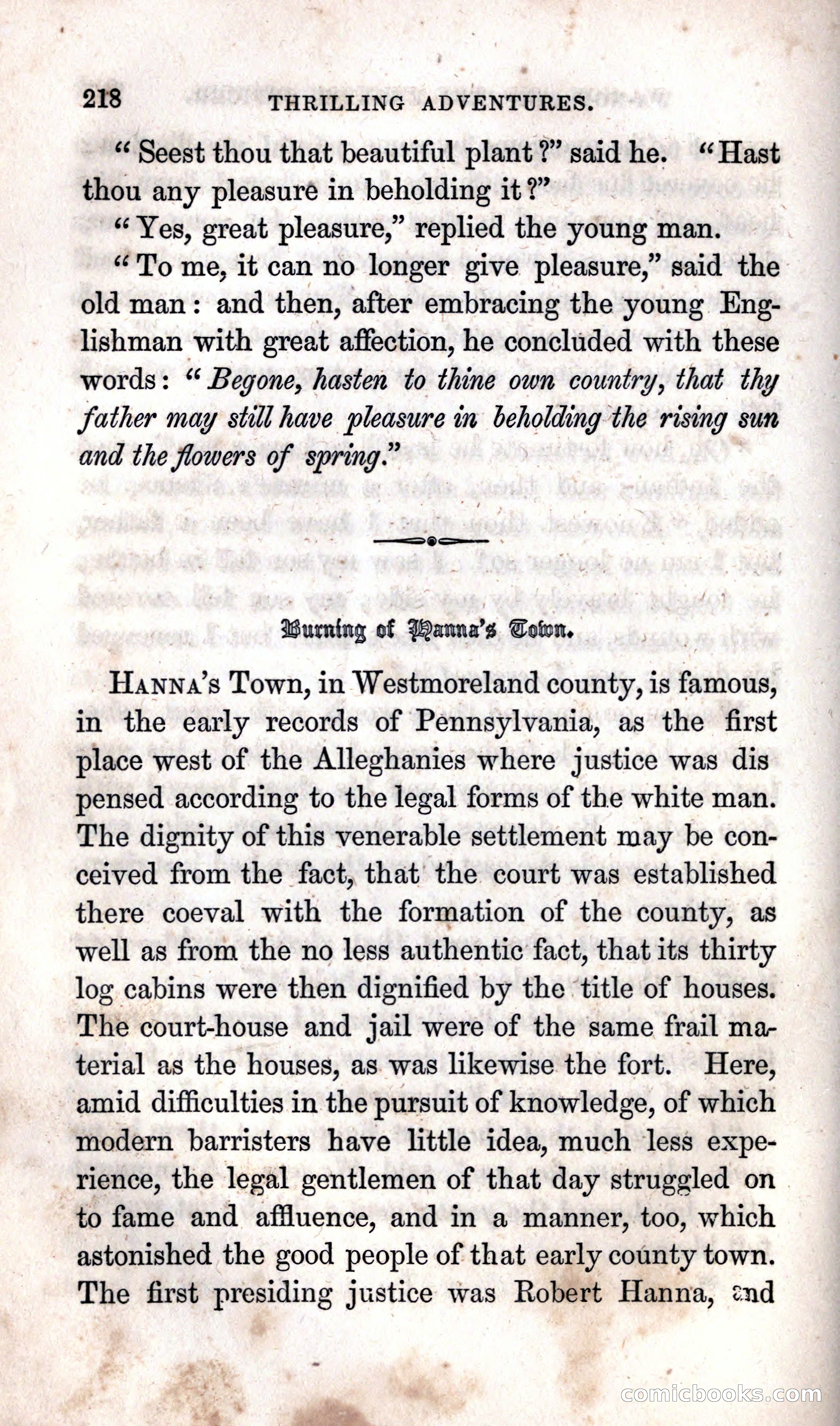 Thrilling Adventures Among the Indians — page 224 of 392