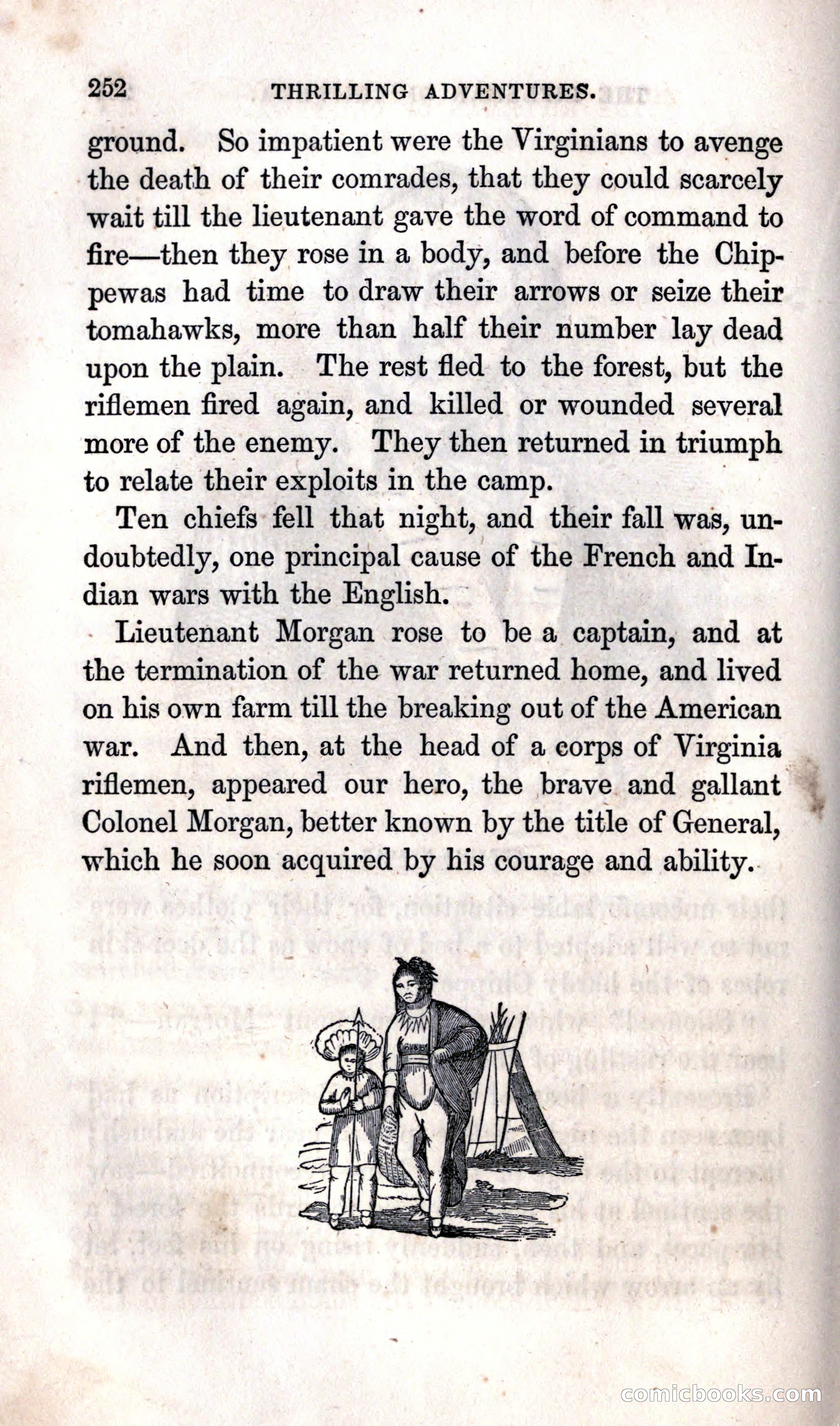 Thrilling Adventures Among the Indians — page 258 of 392