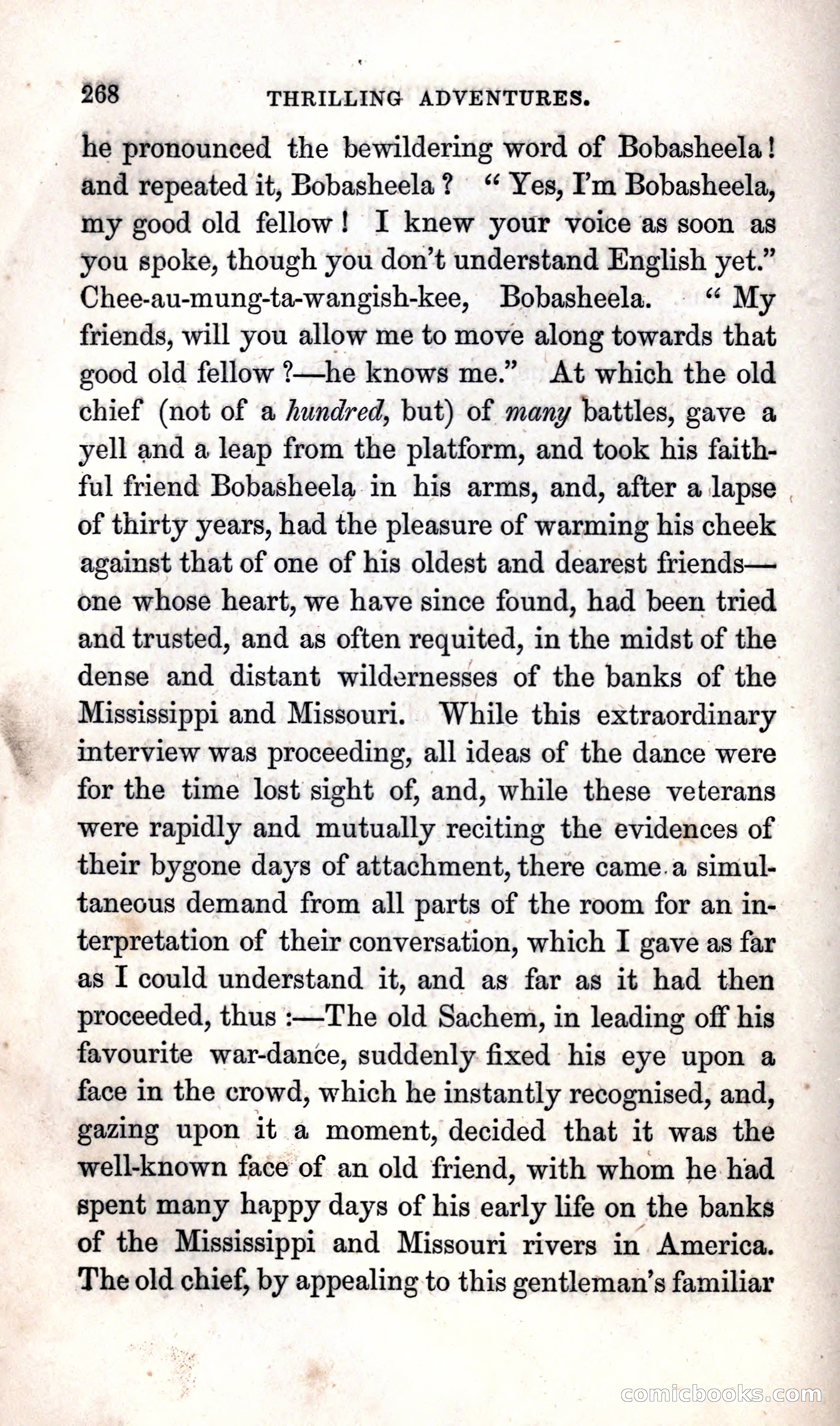 Thrilling Adventures Among the Indians — page 274 of 392