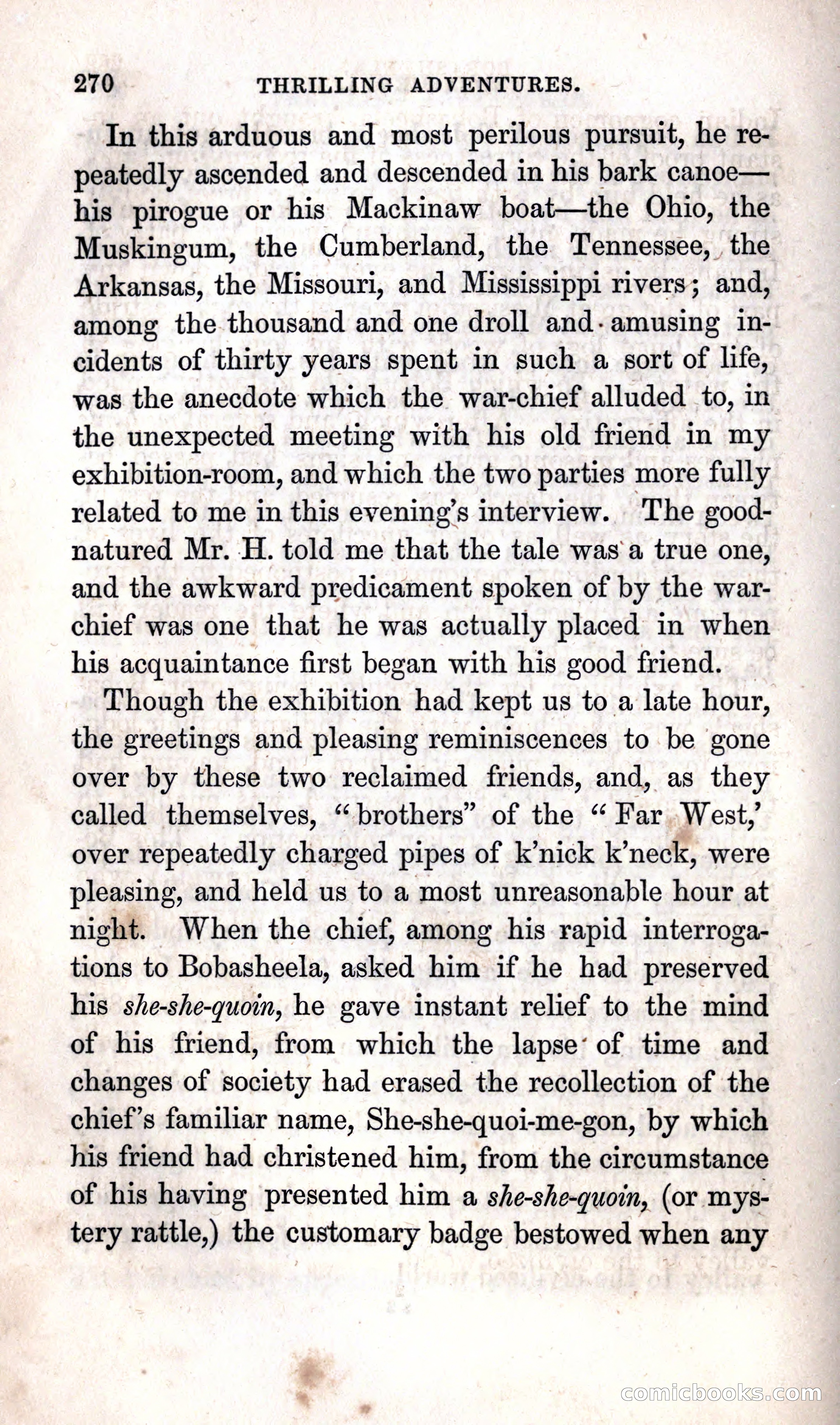 Thrilling Adventures Among the Indians — page 276 of 392