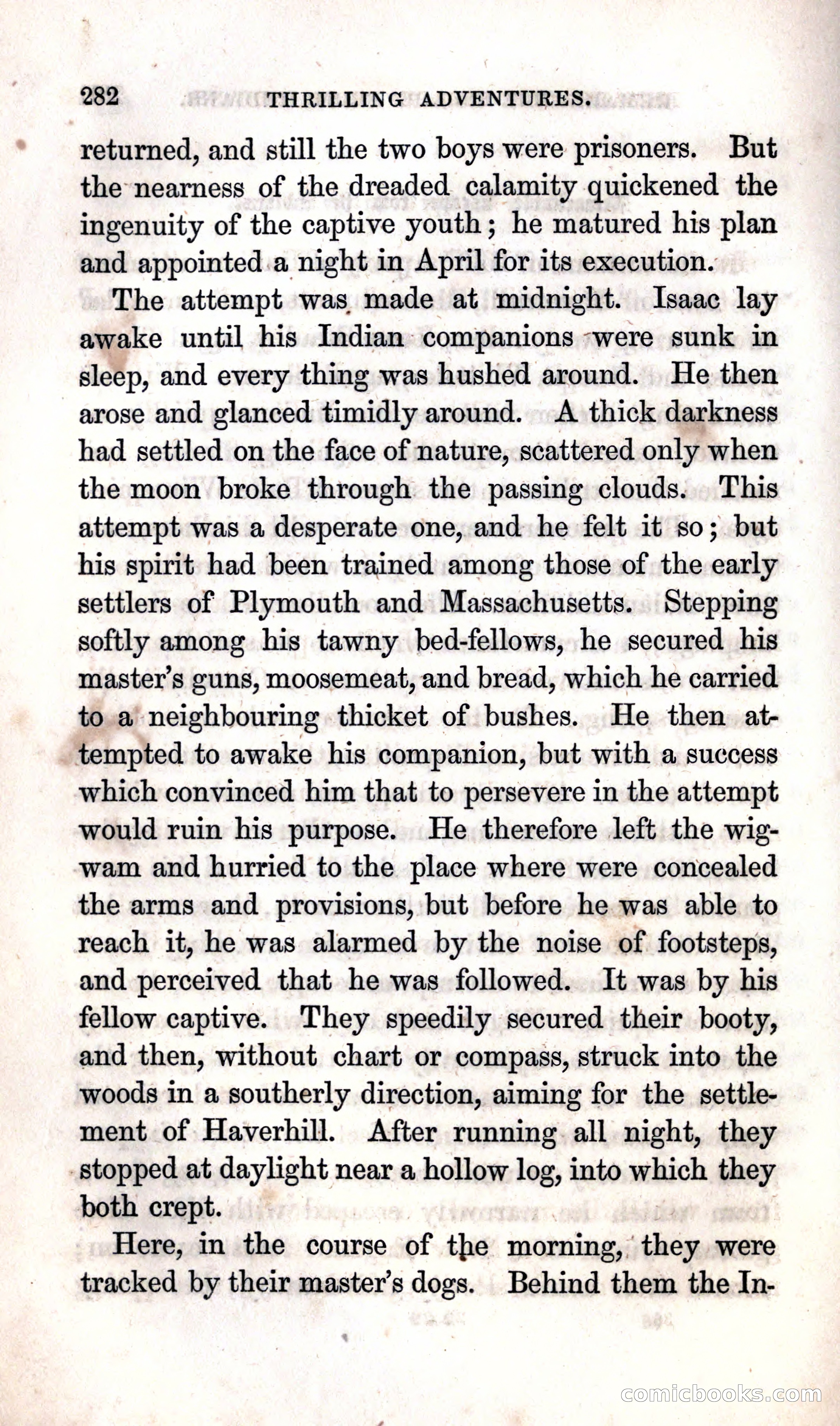 Thrilling Adventures Among the Indians — page 288 of 392