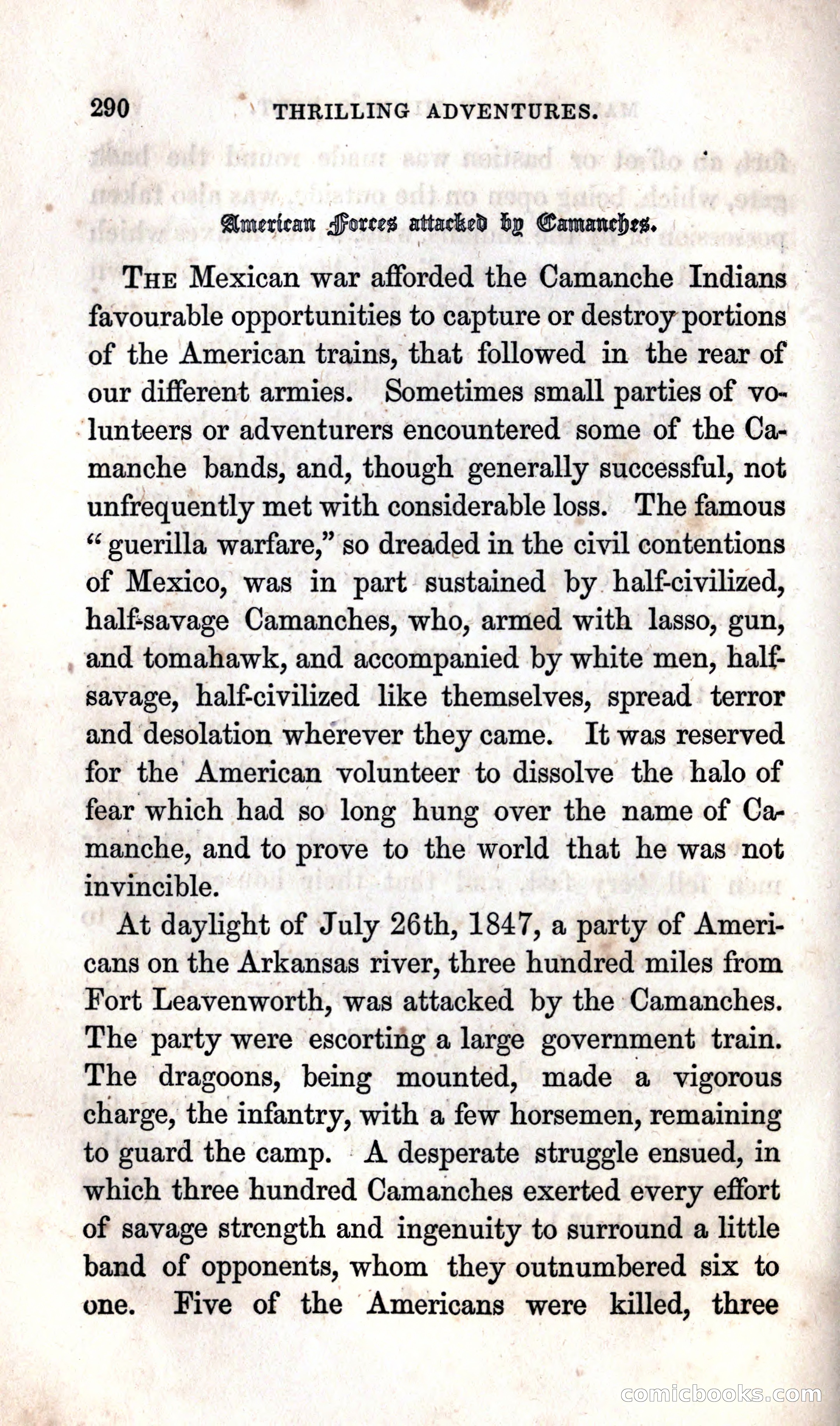 Thrilling Adventures Among the Indians — page 296 of 392