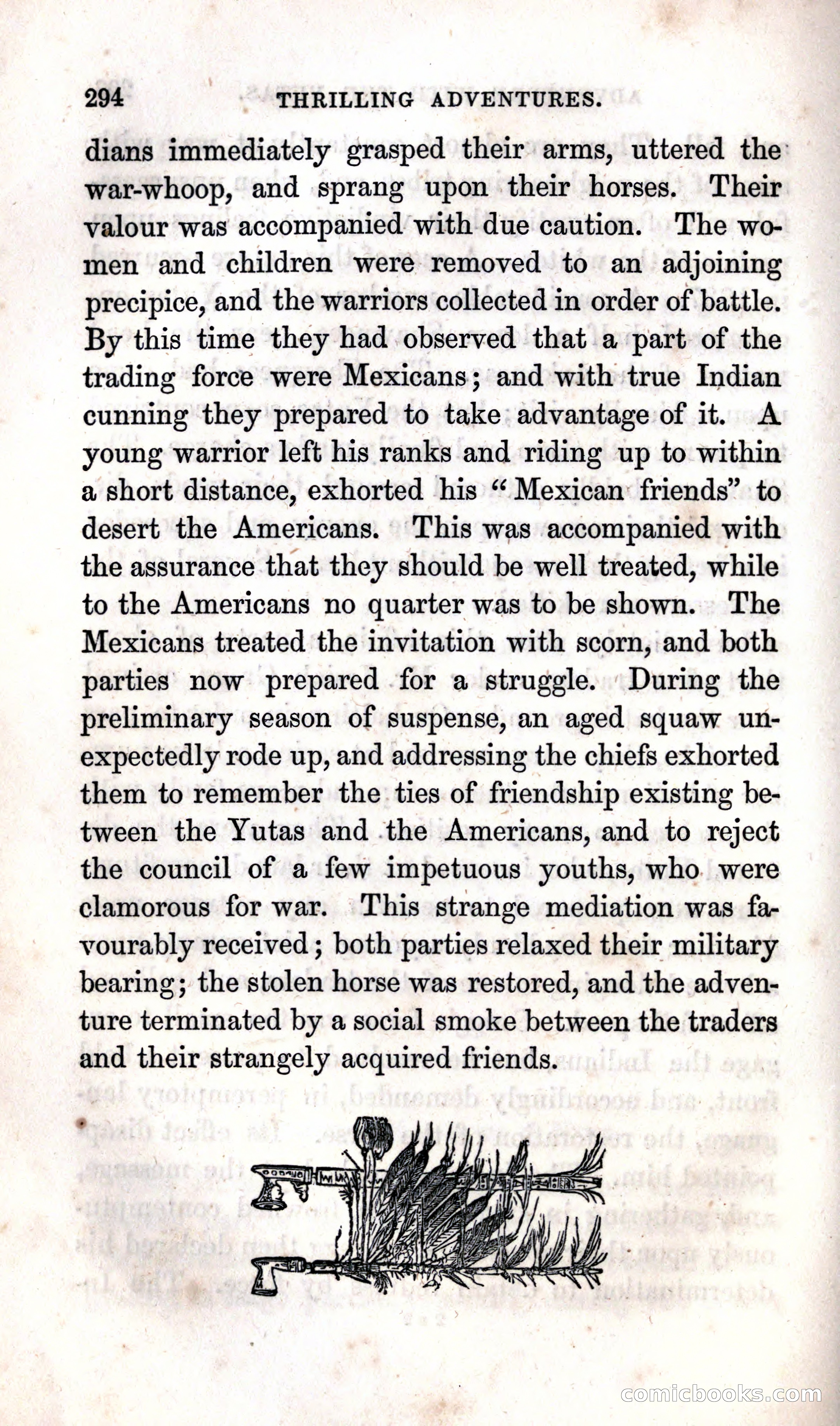 Thrilling Adventures Among the Indians — page 300 of 392