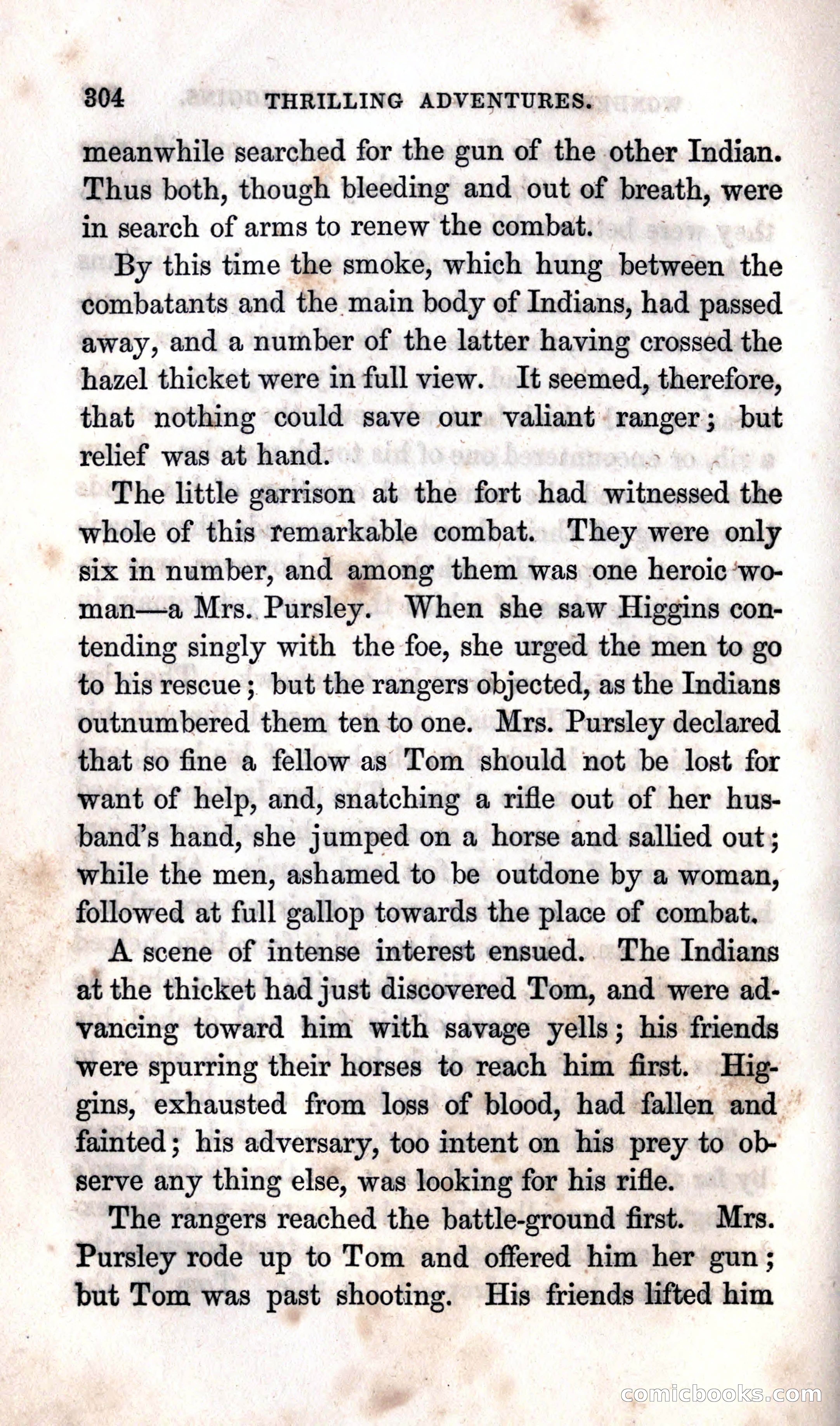 Thrilling Adventures Among the Indians — page 310 of 392