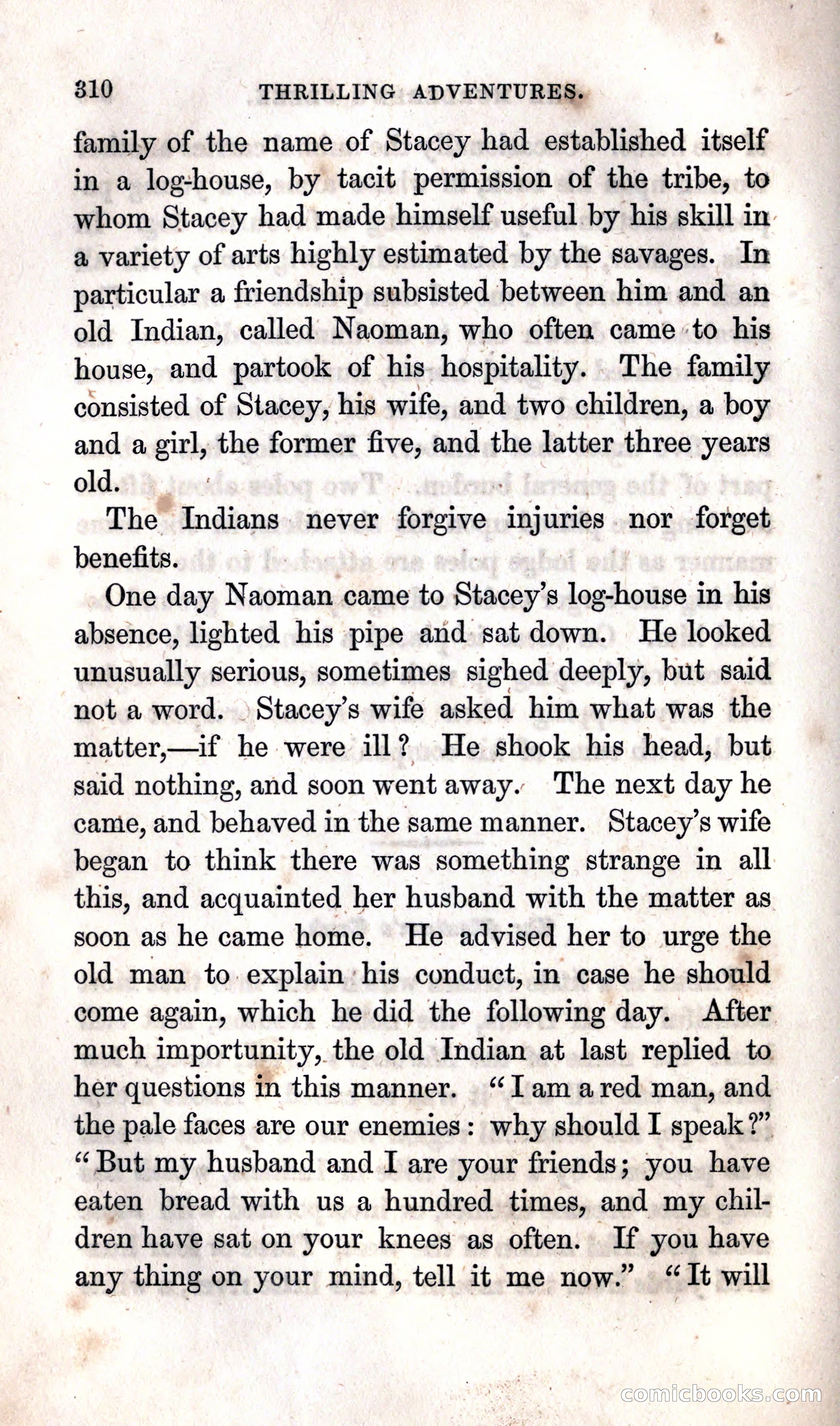 Thrilling Adventures Among the Indians — page 316 of 392