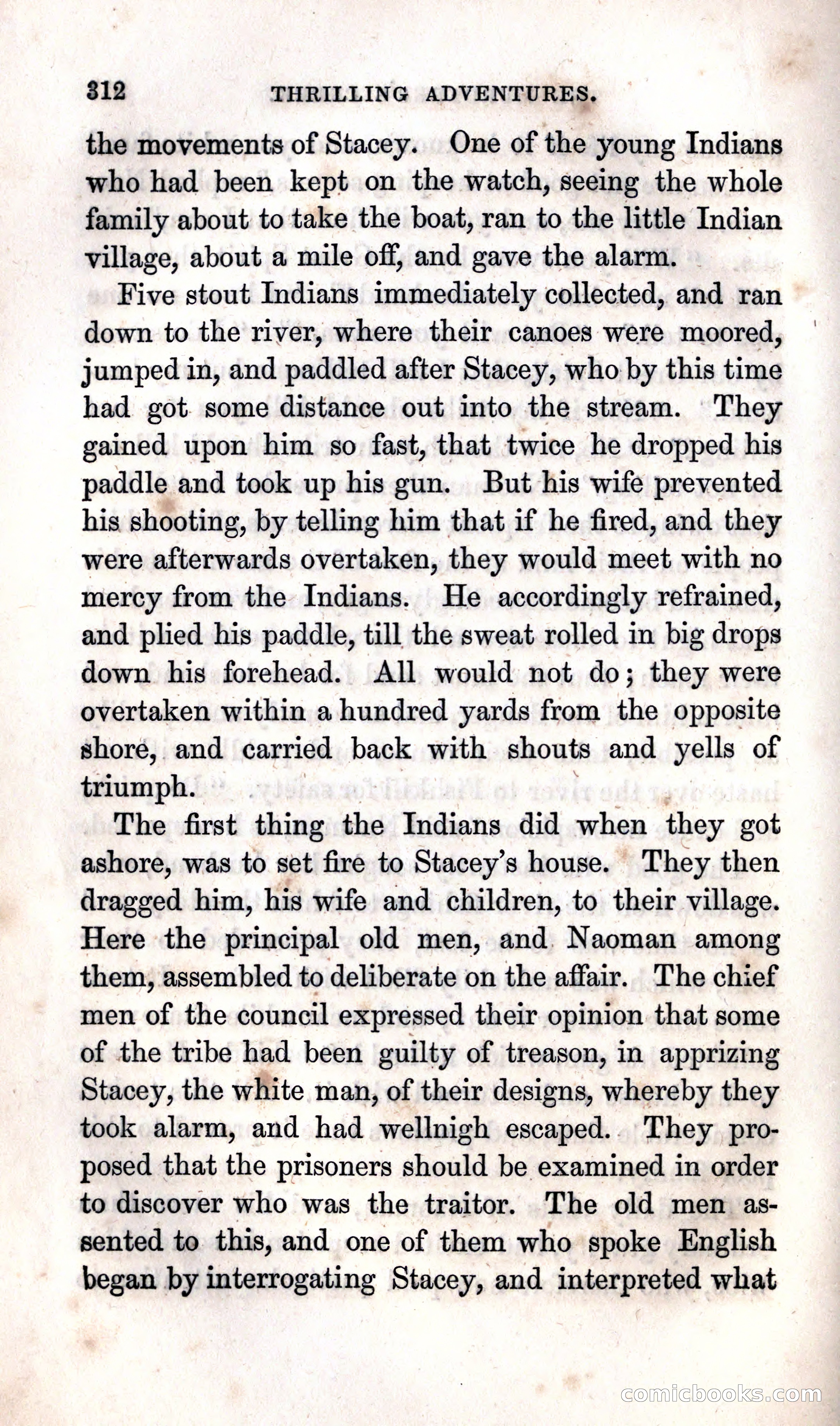 Thrilling Adventures Among the Indians — page 318 of 392