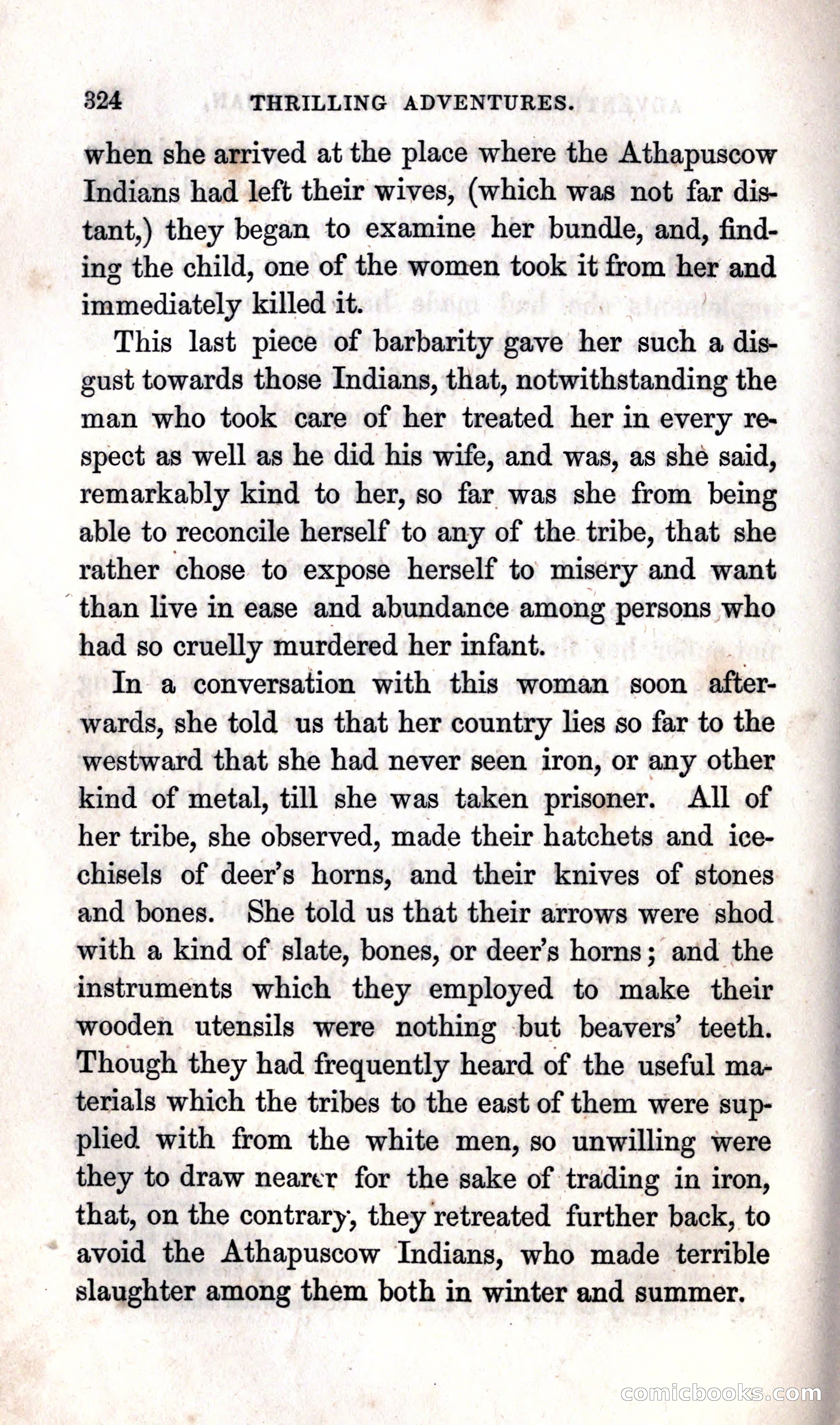 Thrilling Adventures Among the Indians — page 330 of 392