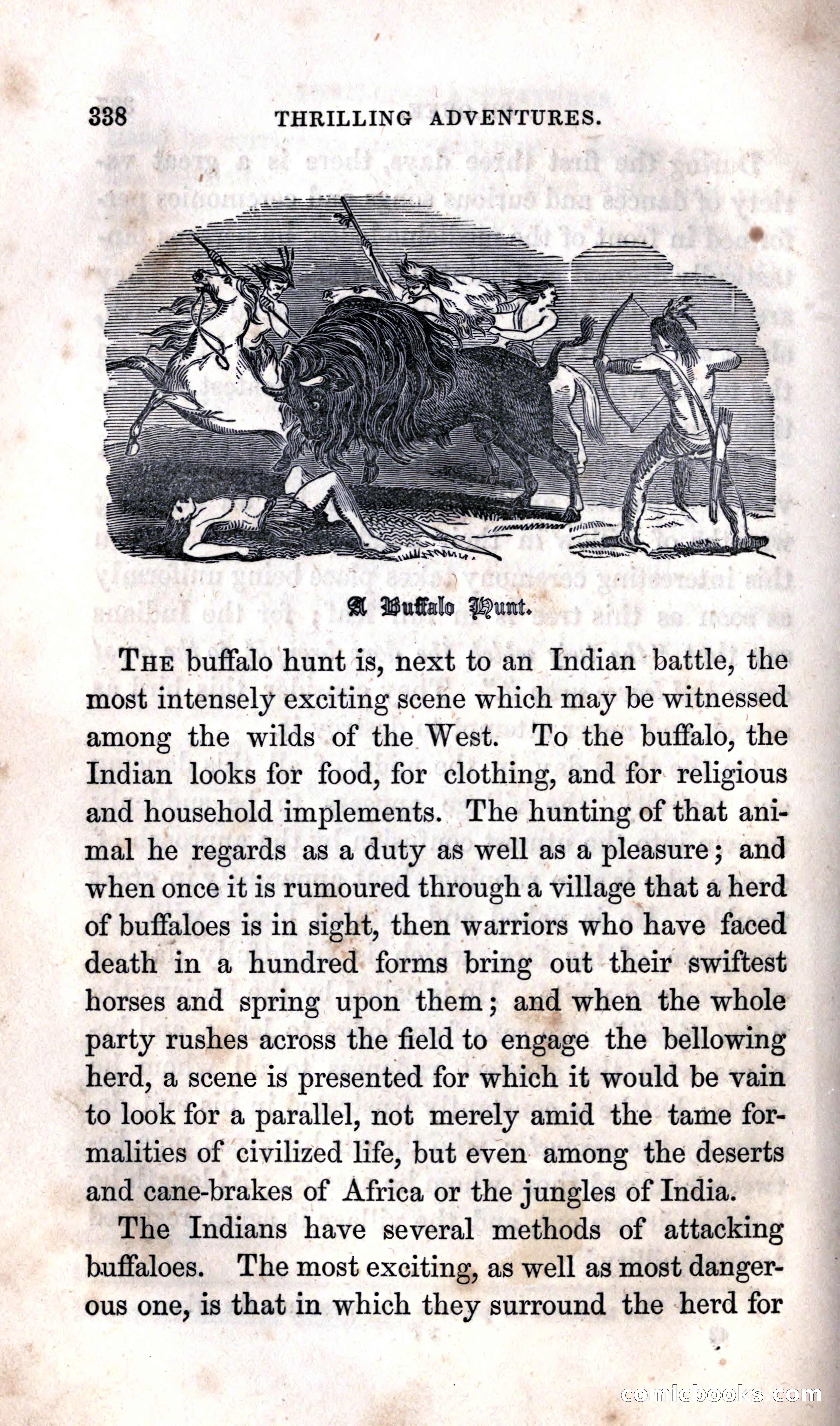 Thrilling Adventures Among the Indians — page 344 of 392