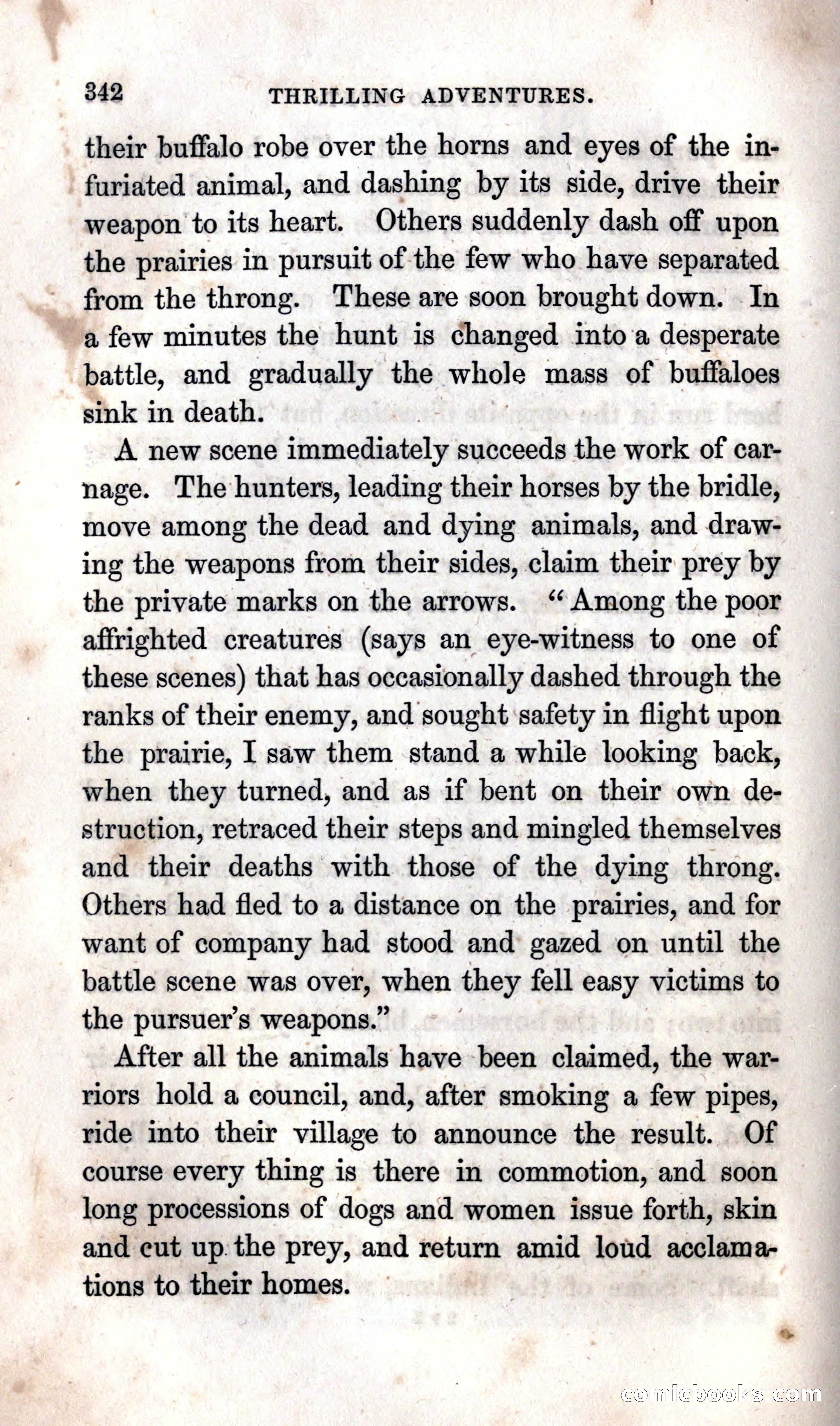 Thrilling Adventures Among the Indians — page 348 of 392