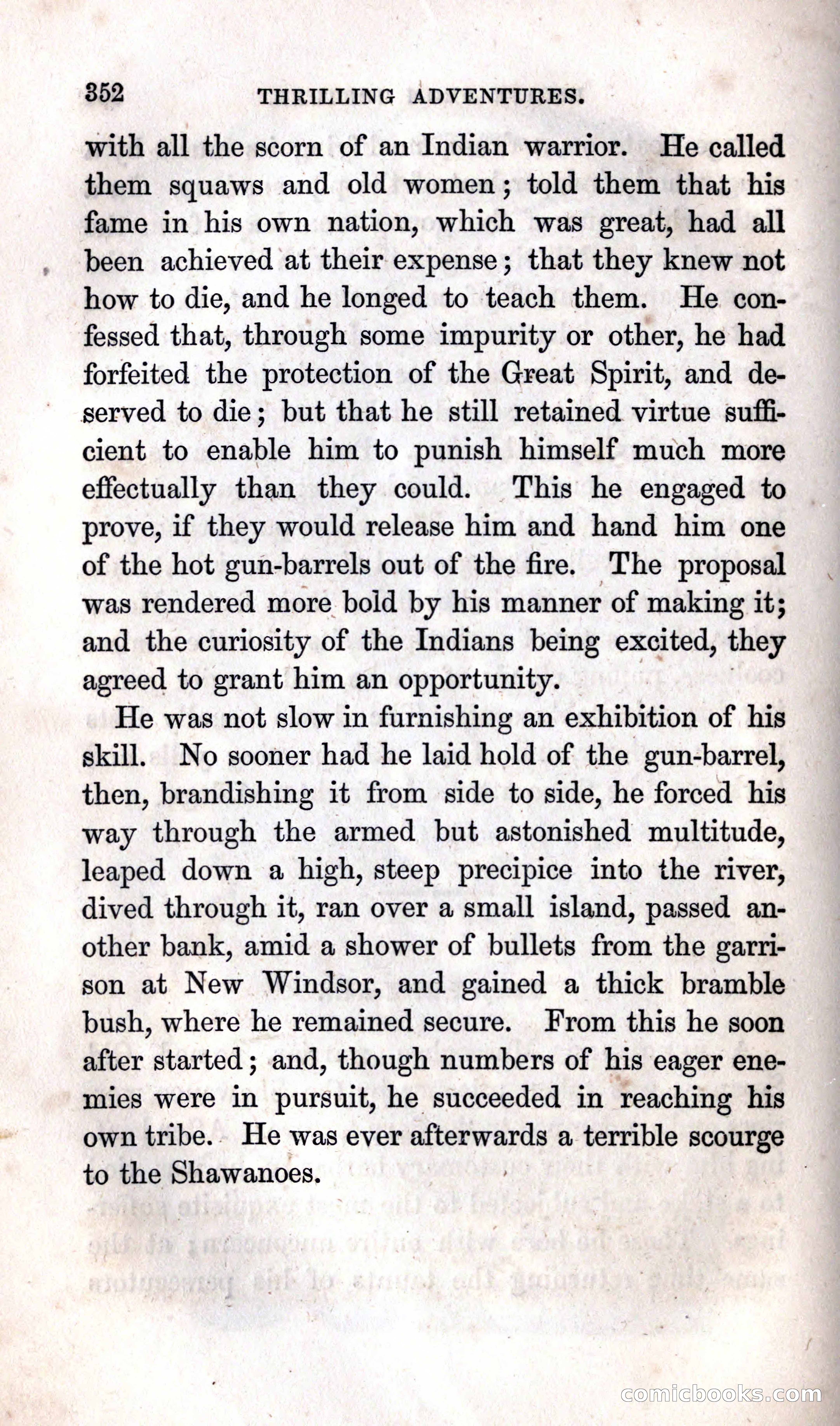Thrilling Adventures Among the Indians — page 358 of 392