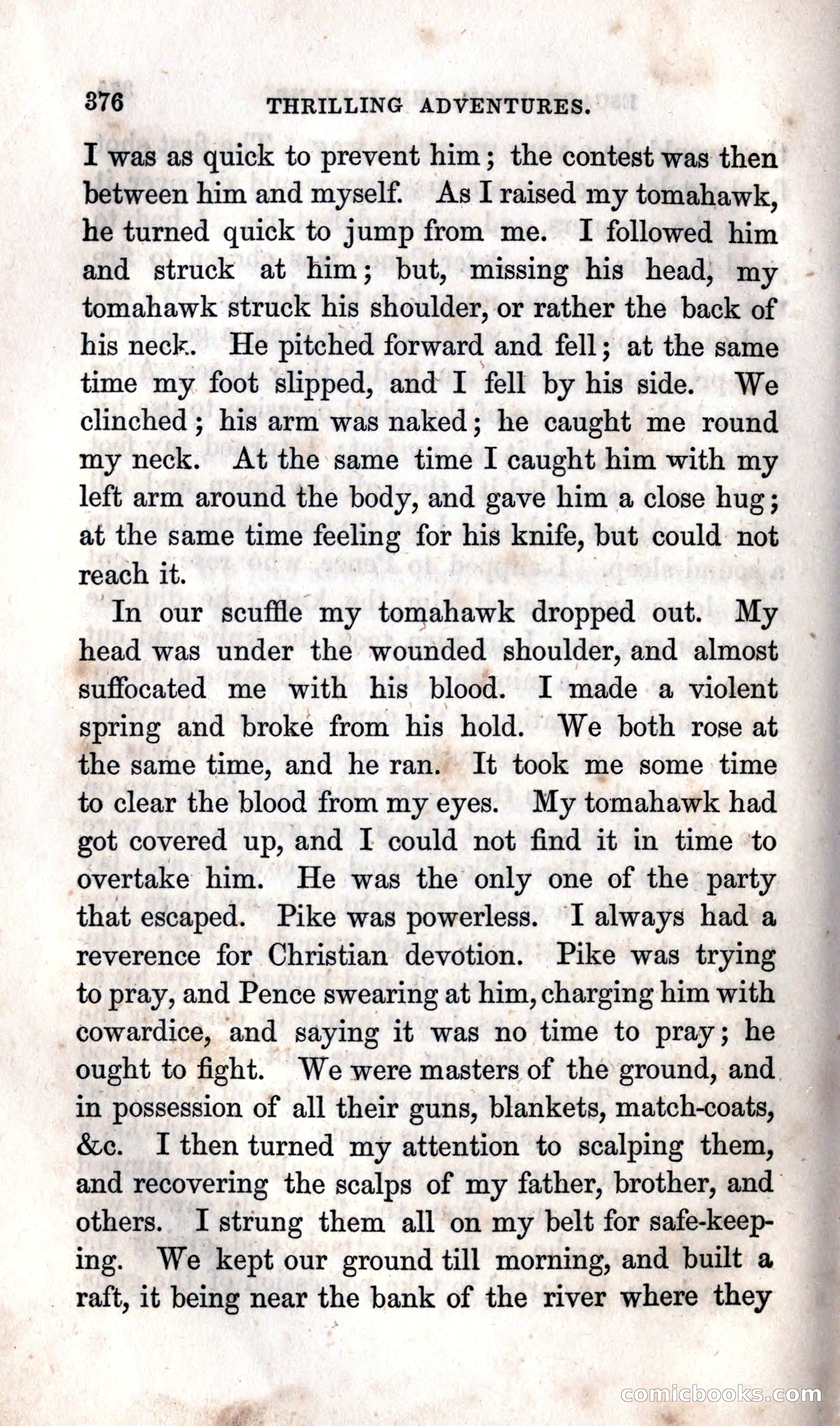 Thrilling Adventures Among the Indians — page 382 of 392
